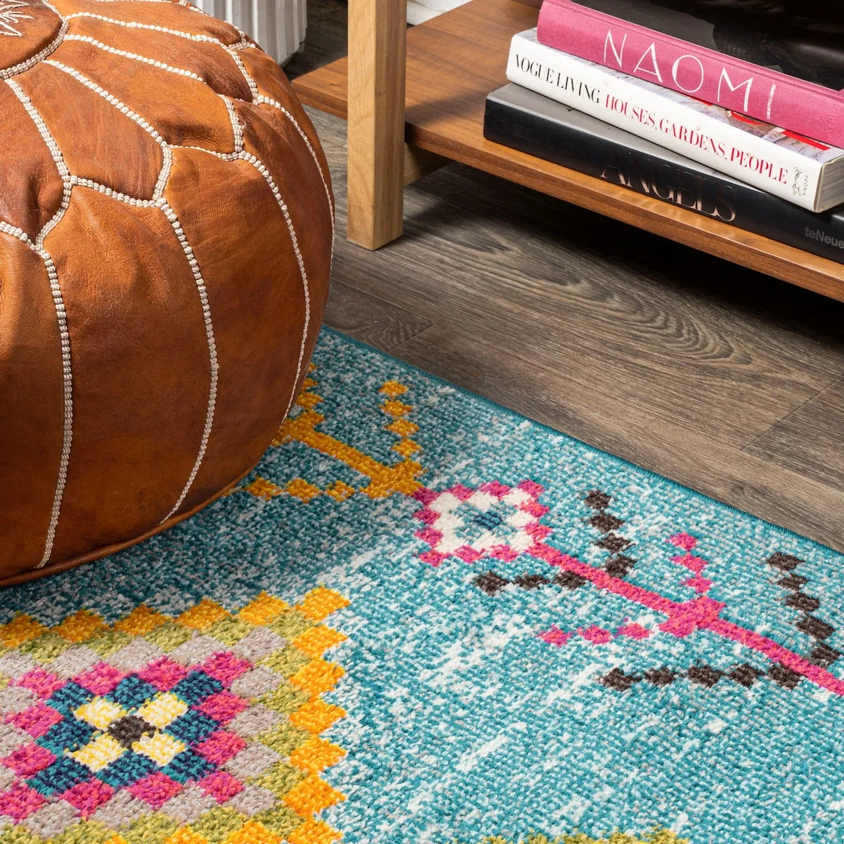 JONATHAN Y Arta Love Geometric Area Rug