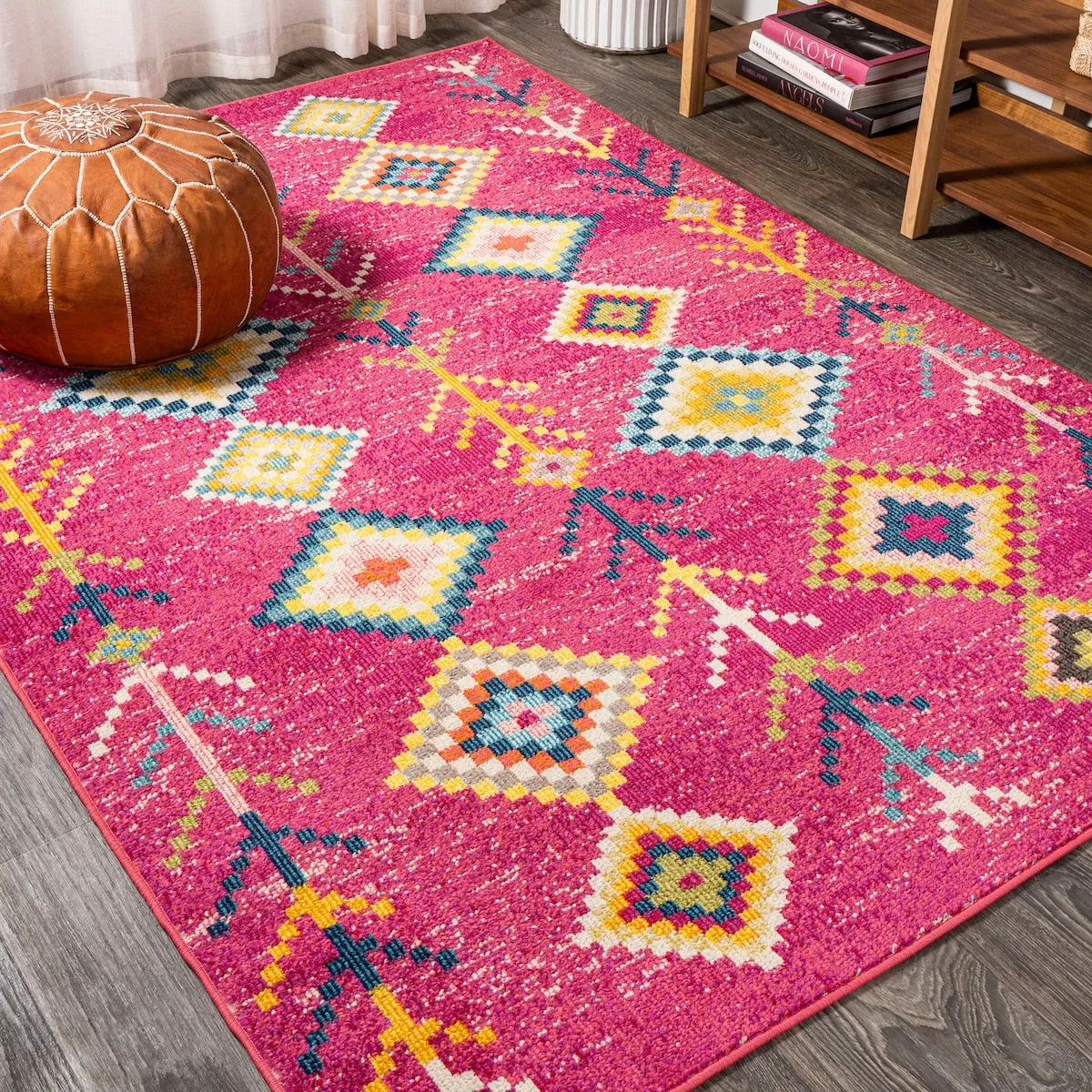 JONATHAN Y Arta Love Geometric Area Rug