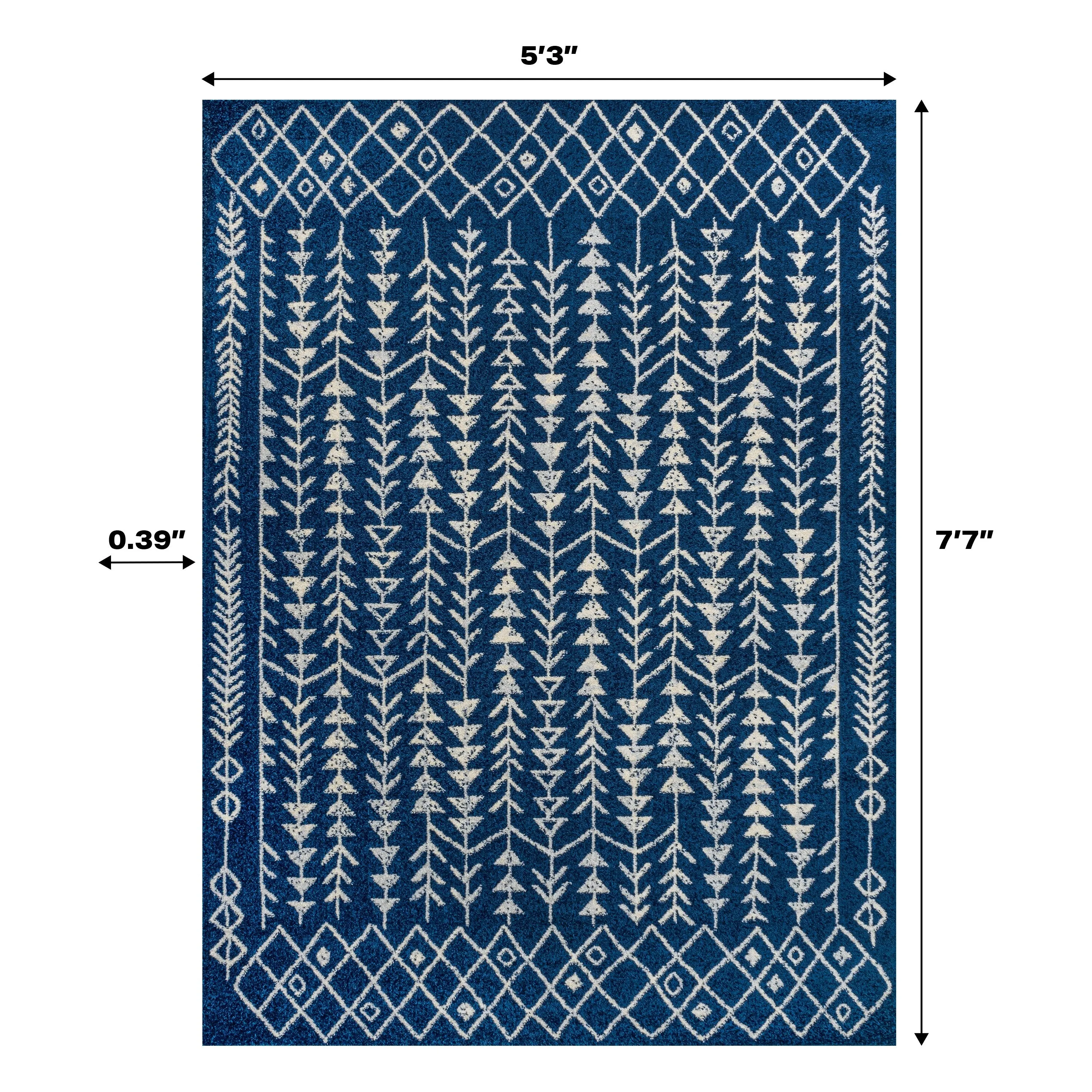 JONATHAN Y Asilah Moroccan Geometric Area Rug