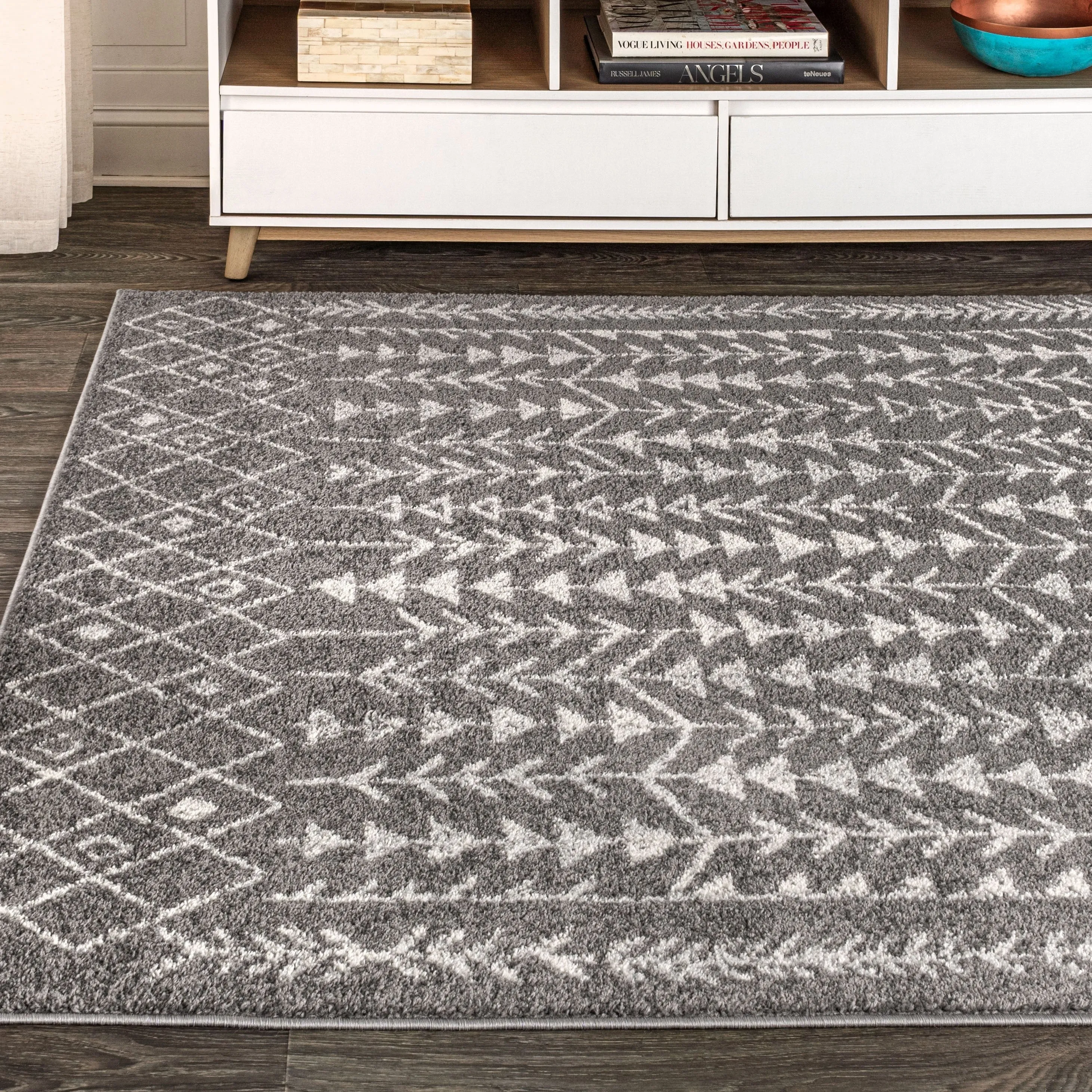 JONATHAN Y Asilah Moroccan Geometric Area Rug
