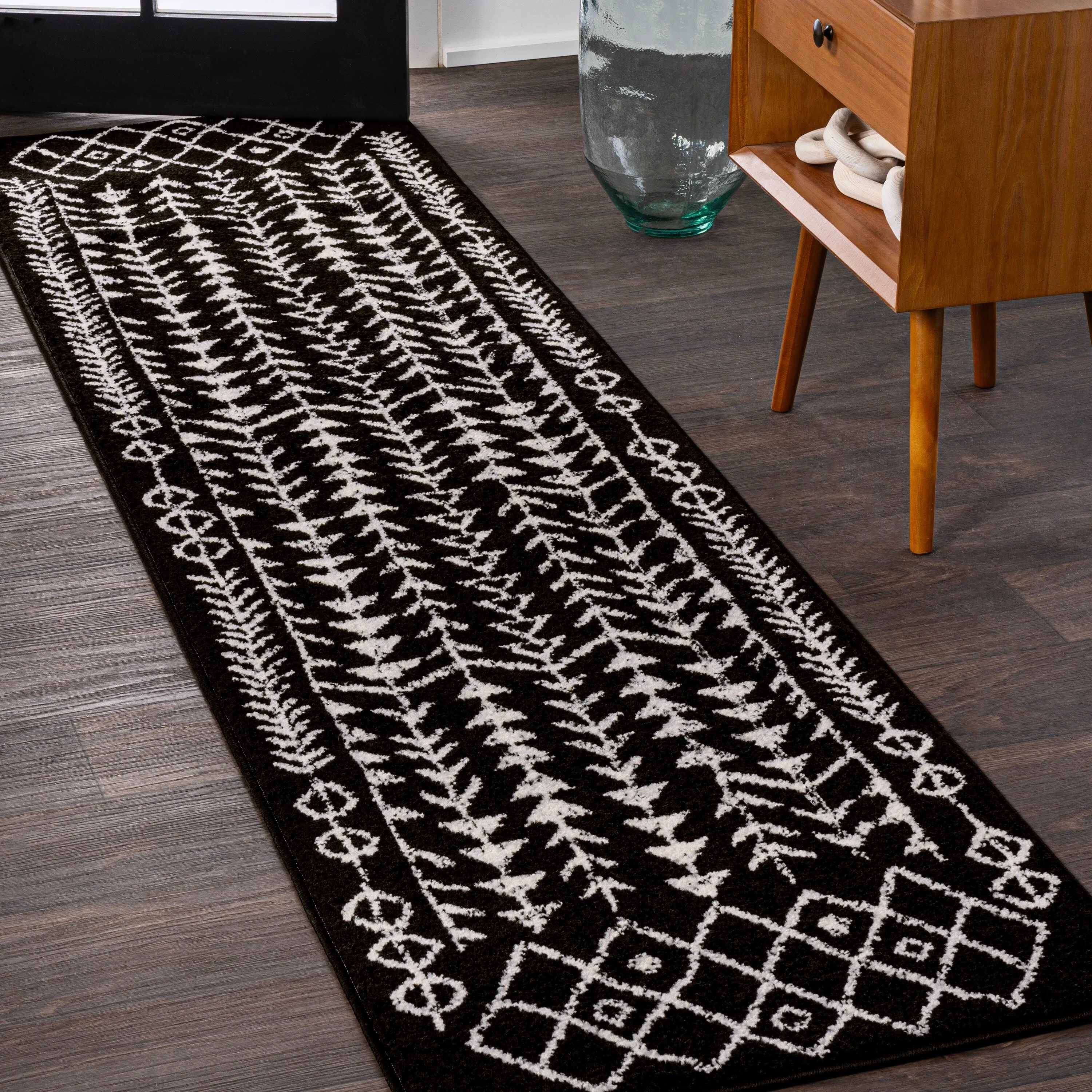JONATHAN Y Asilah Moroccan Geometric Area Rug