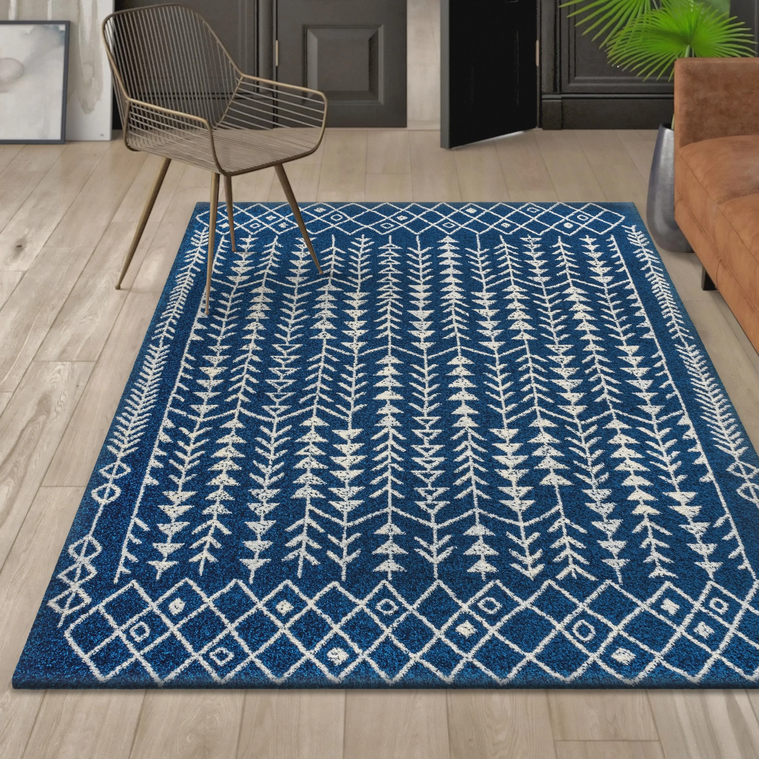JONATHAN Y Asilah Moroccan Geometric Area Rug