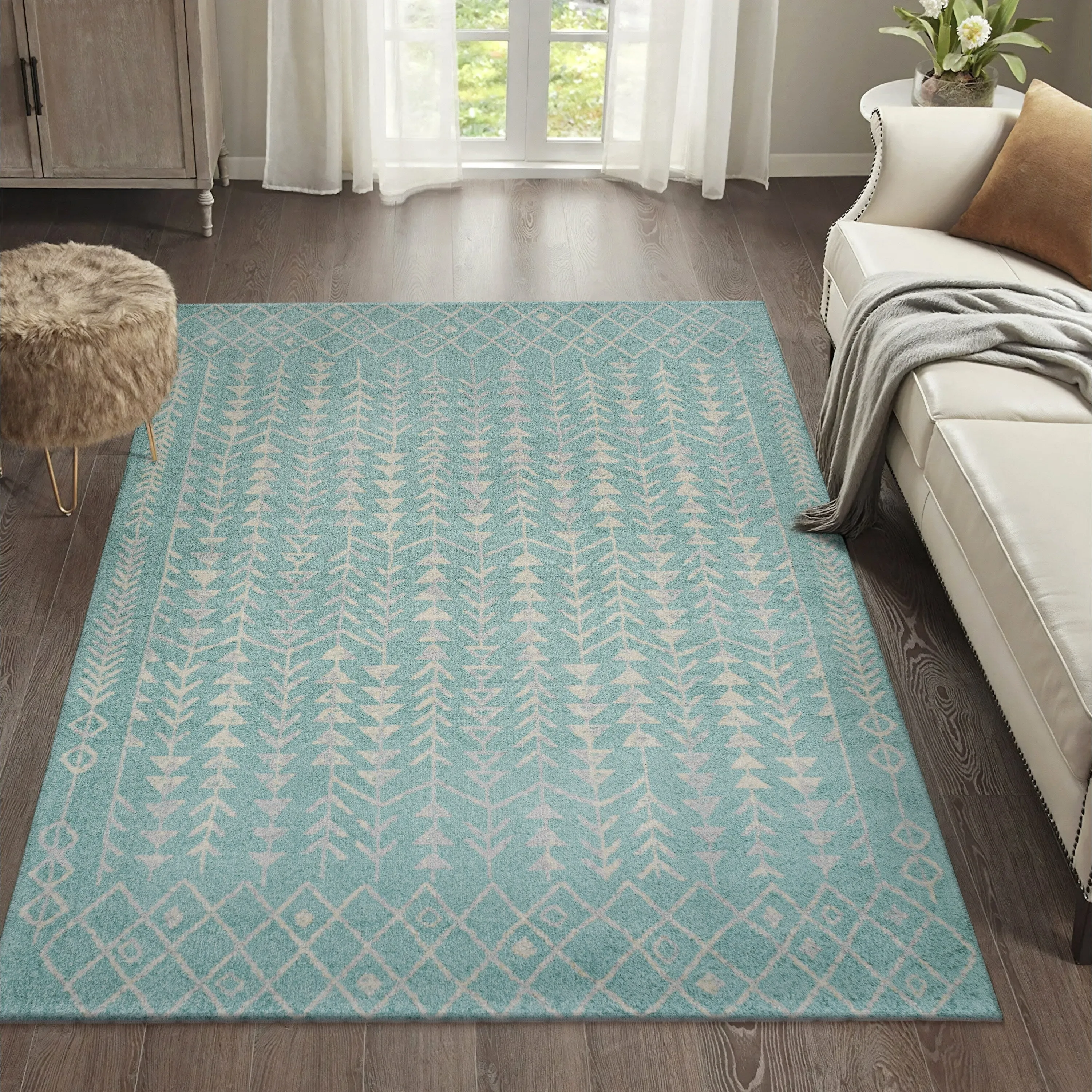 JONATHAN Y Asilah Moroccan Geometric Area Rug