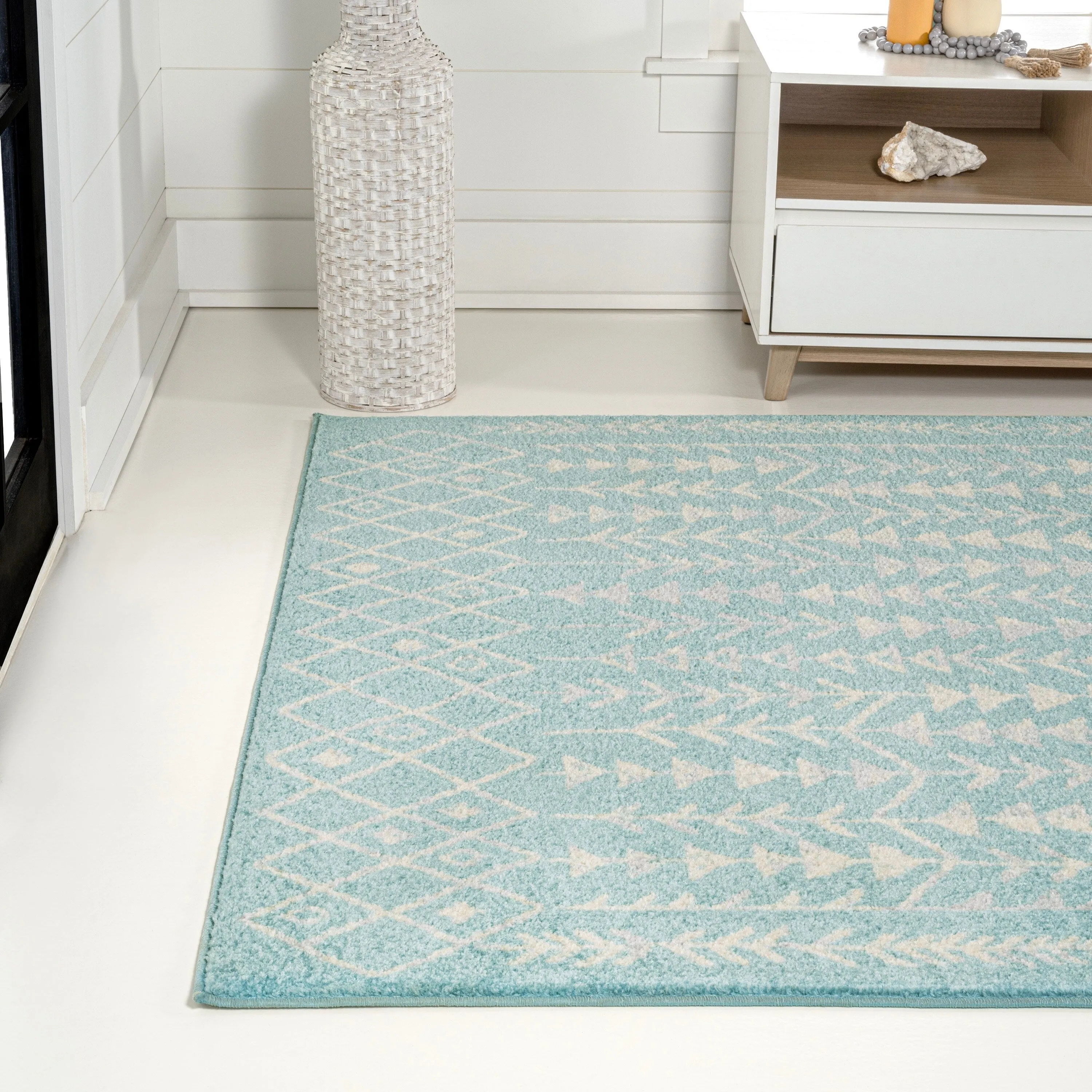 JONATHAN Y Asilah Moroccan Geometric Area Rug