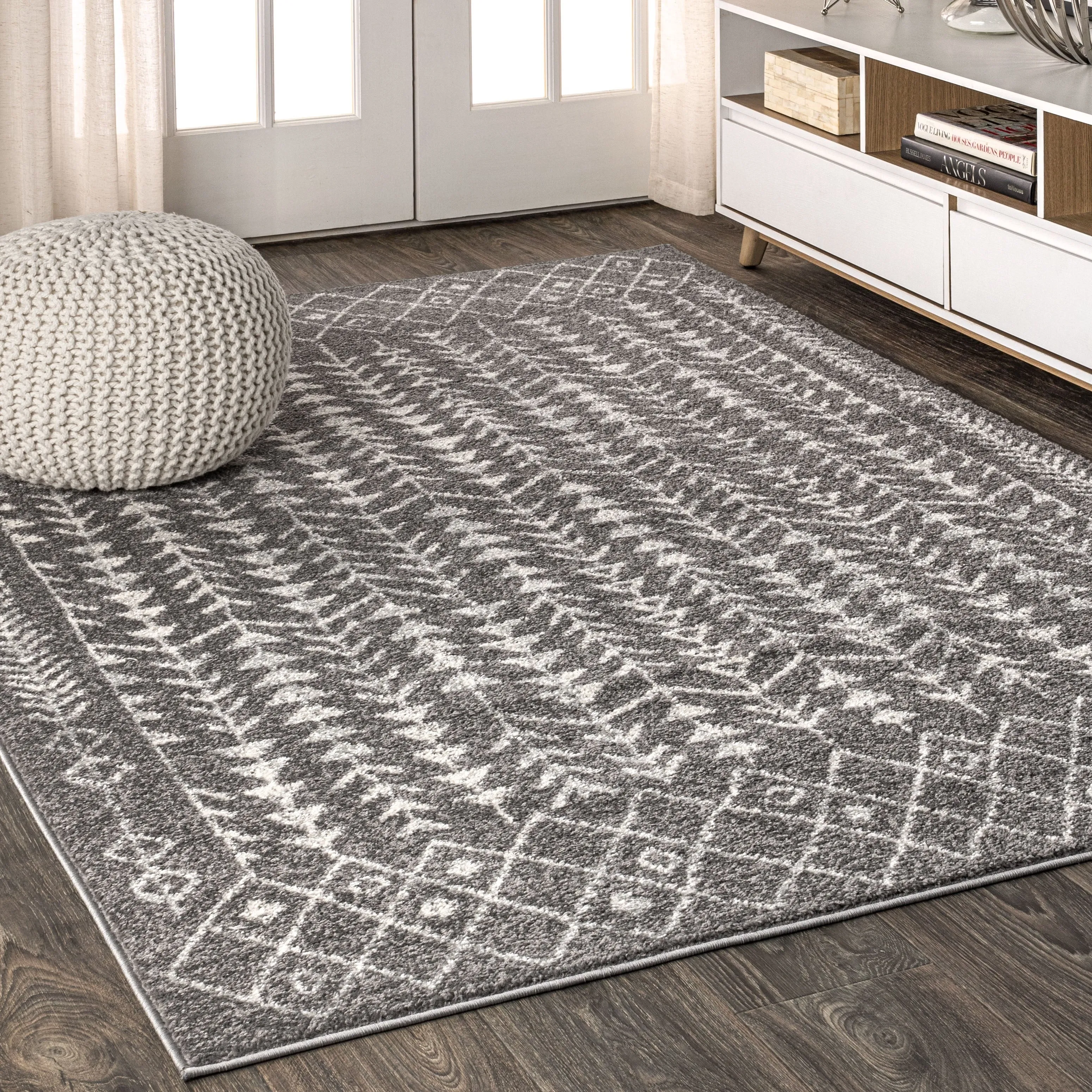 JONATHAN Y Asilah Moroccan Geometric Area Rug
