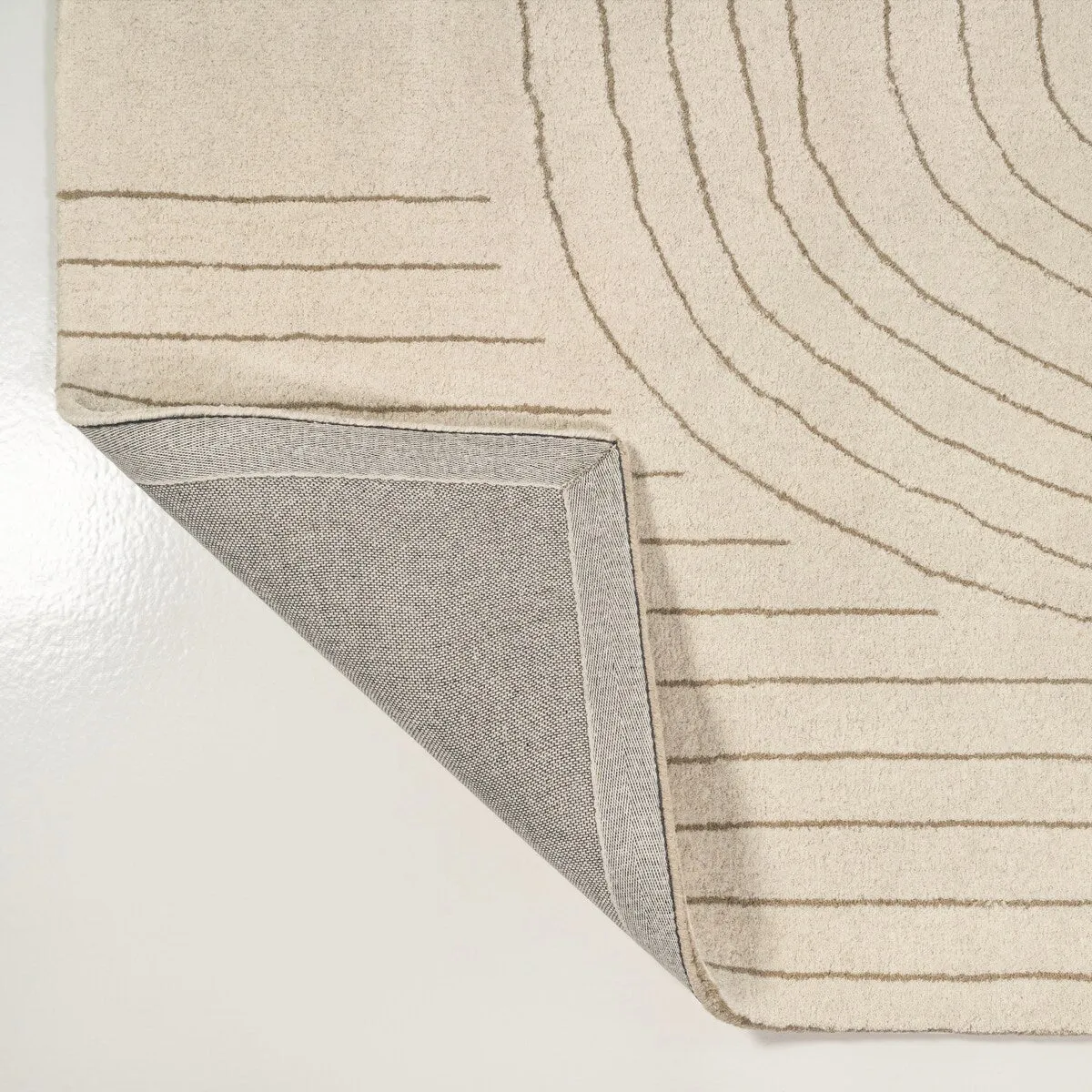 JONATHAN Y Bean Bohemian Abstract Striped Handwoven Wool Area Rug