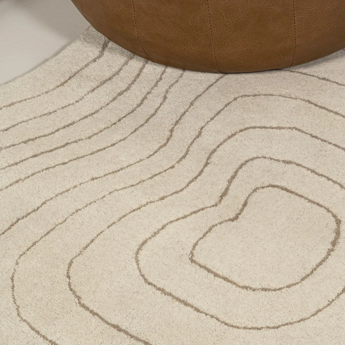 JONATHAN Y Bean Bohemian Abstract Striped Handwoven Wool Area Rug