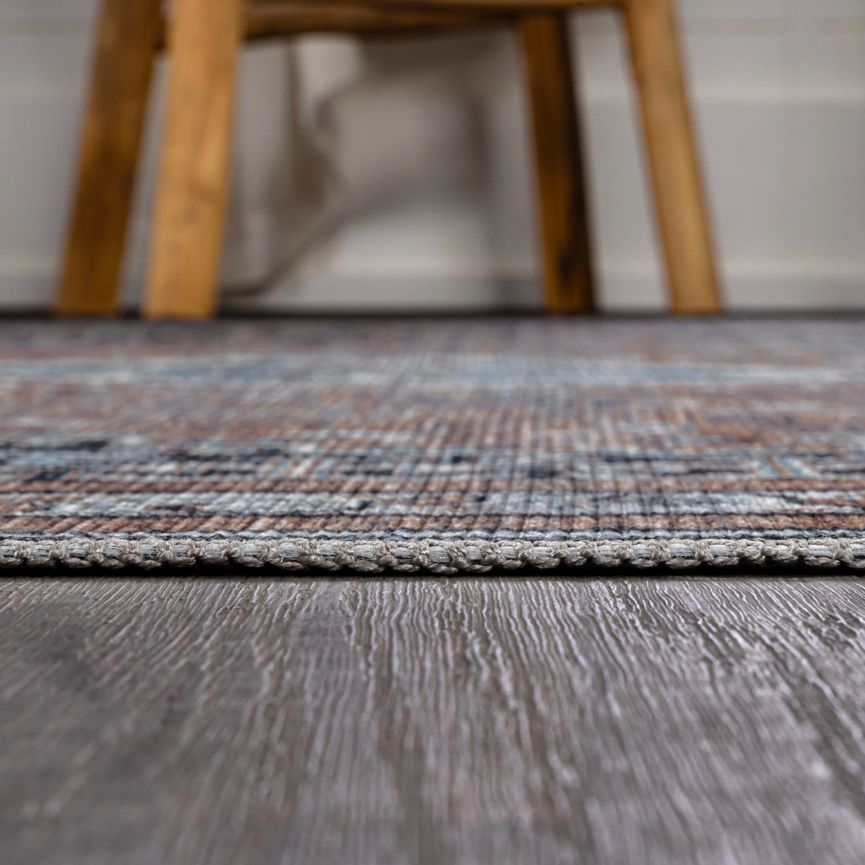 JONATHAN Y Didim Geometric Medallions Machine Washable Area Rug