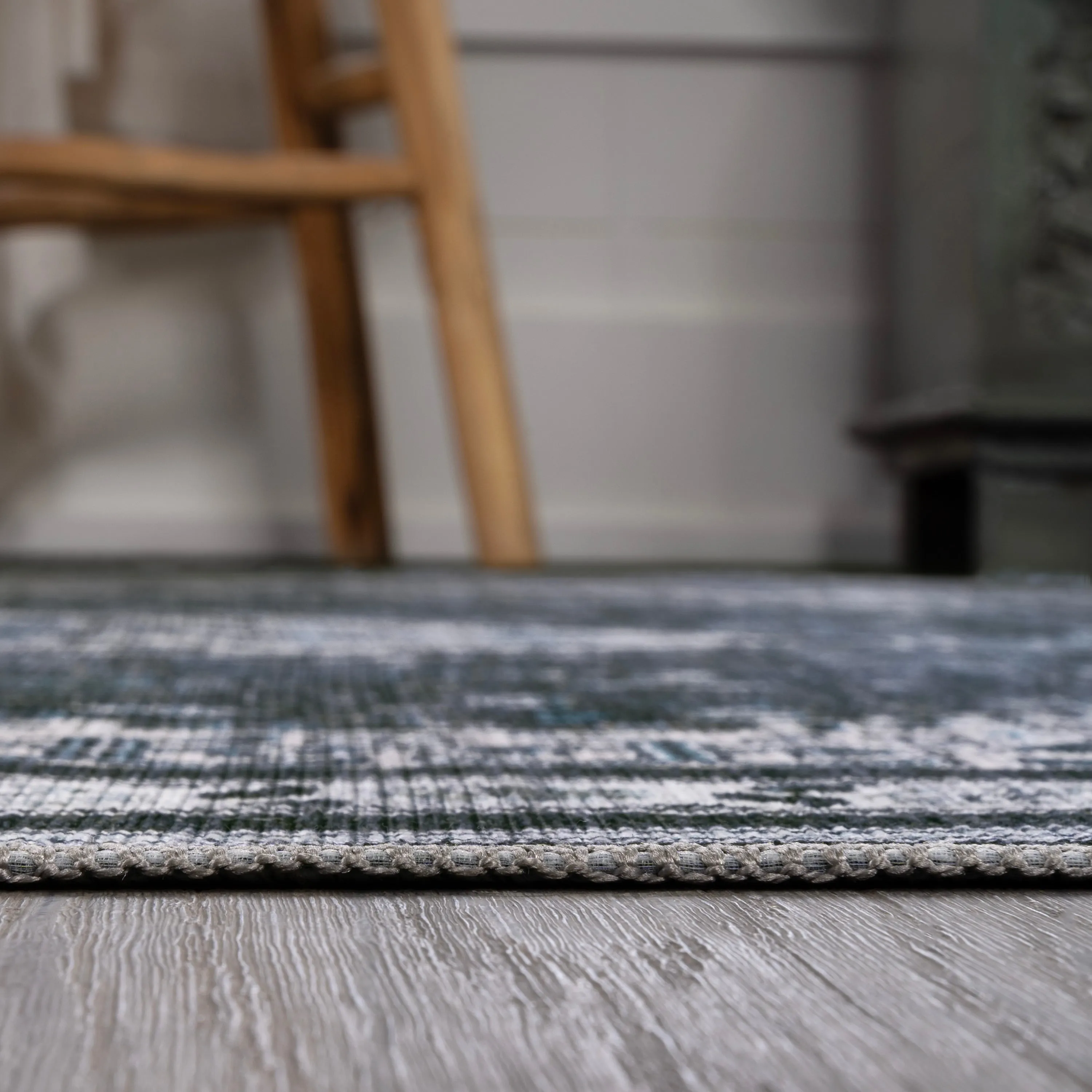 JONATHAN Y Didim Geometric Medallions Machine Washable Area Rug