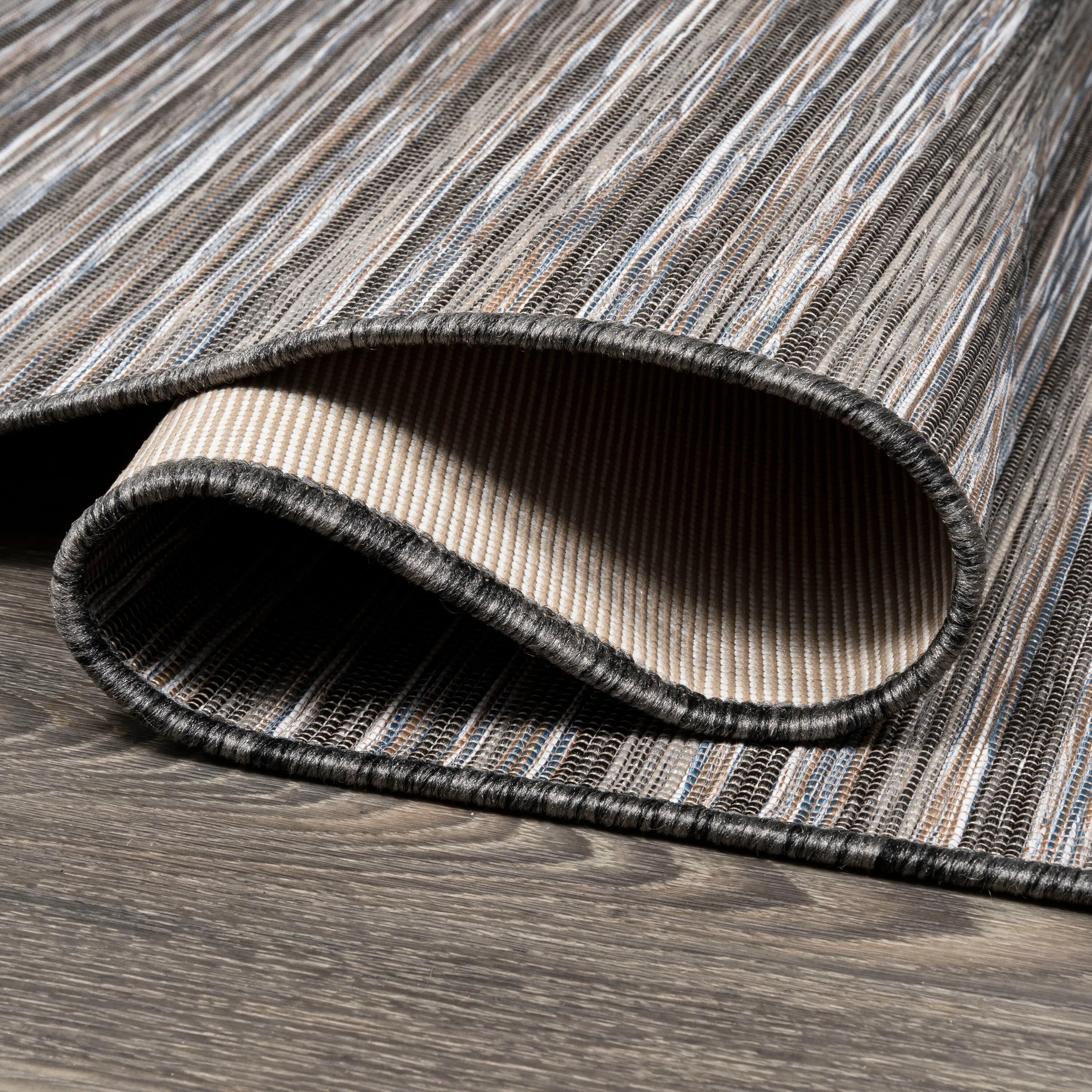 JONATHAN Y Finn Modern Farmhouse Pinstripe Area Rug