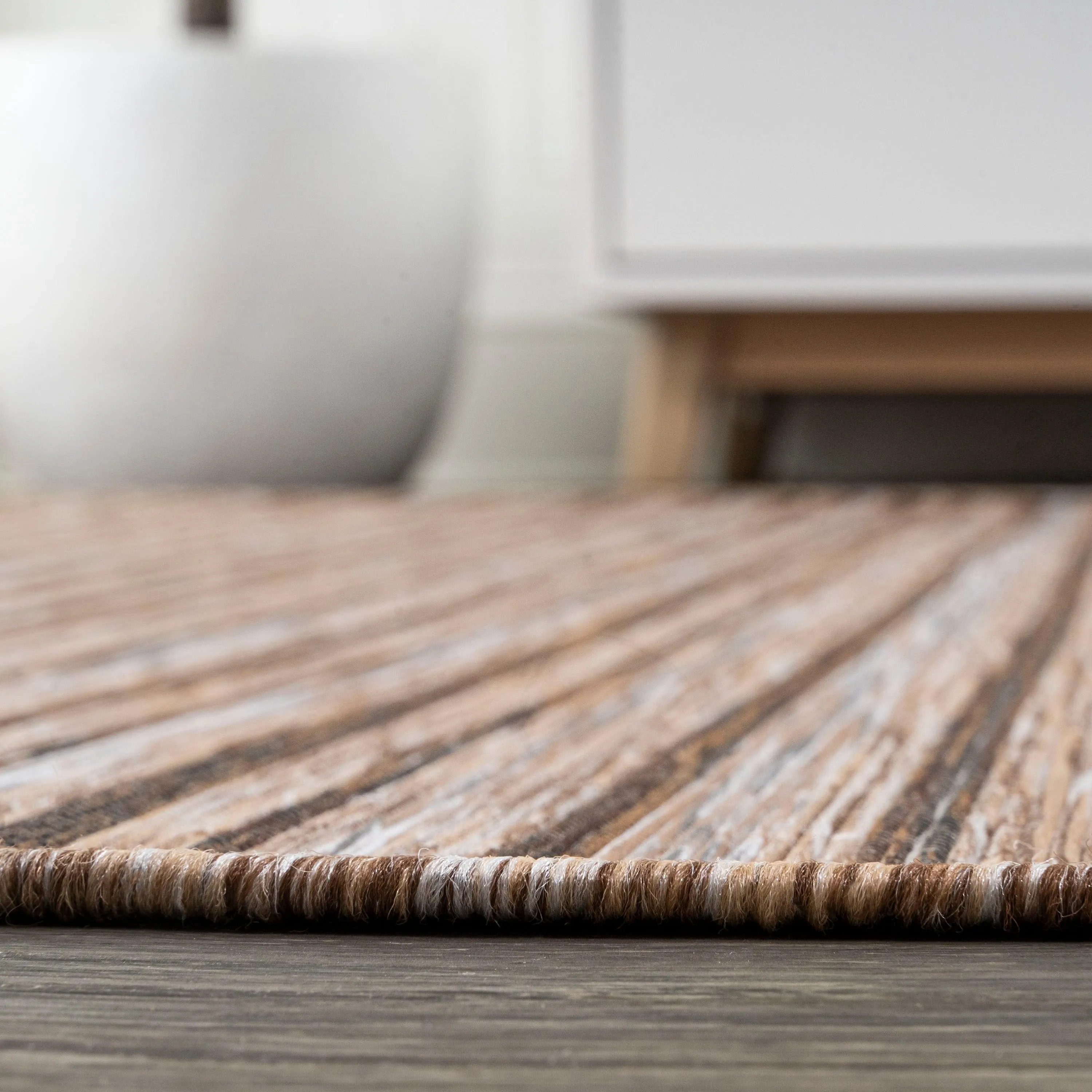 JONATHAN Y Finn Modern Farmhouse Pinstripe Area Rug