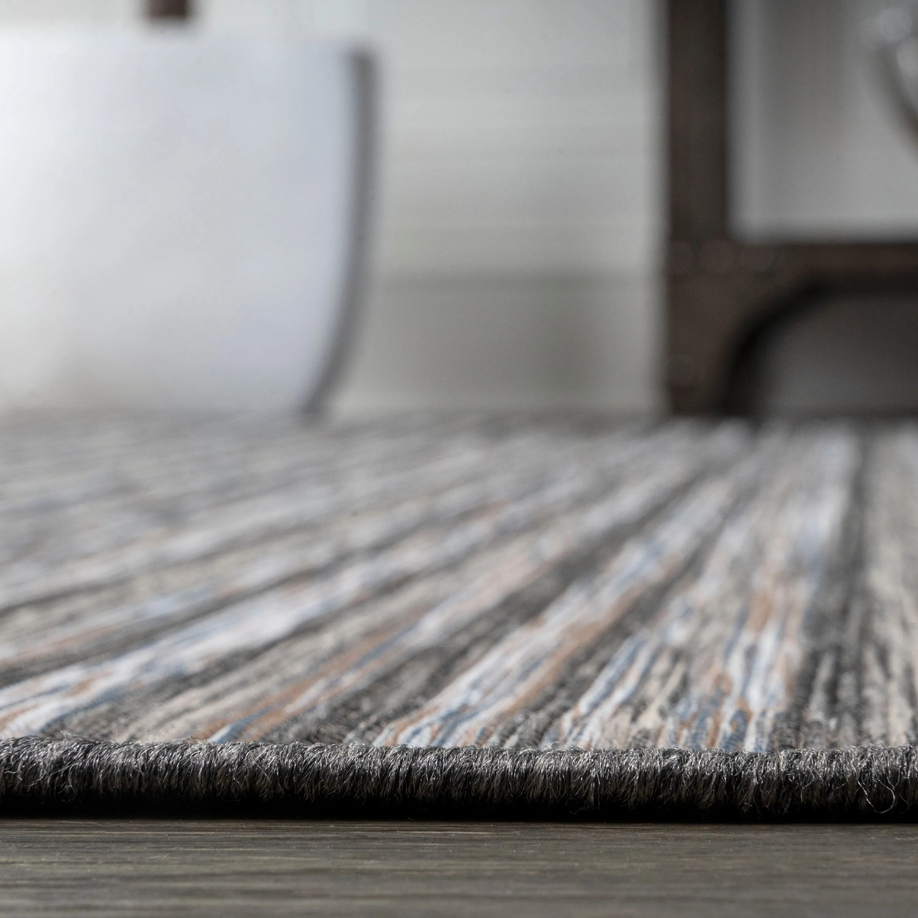 JONATHAN Y Finn Modern Farmhouse Pinstripe Area Rug