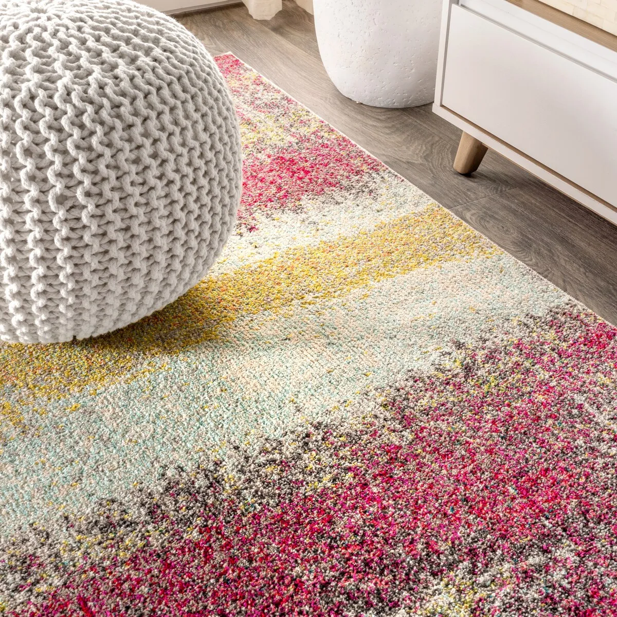 JONATHAN Y Groovy POP Modern Abstract Vintage Area Rug