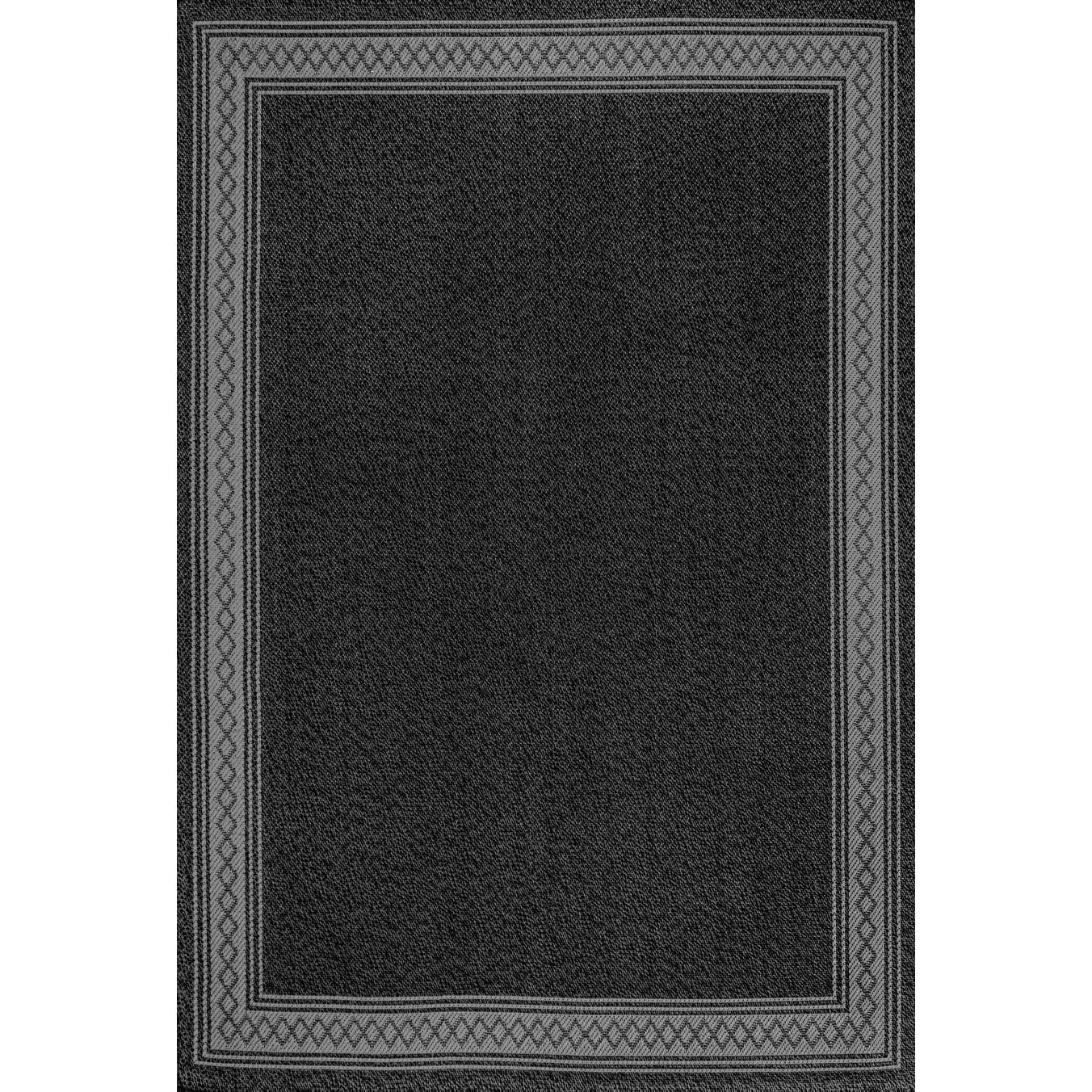 JONATHAN Y Havana Classic Diamond Border Indoor/Outdoor Area Rug