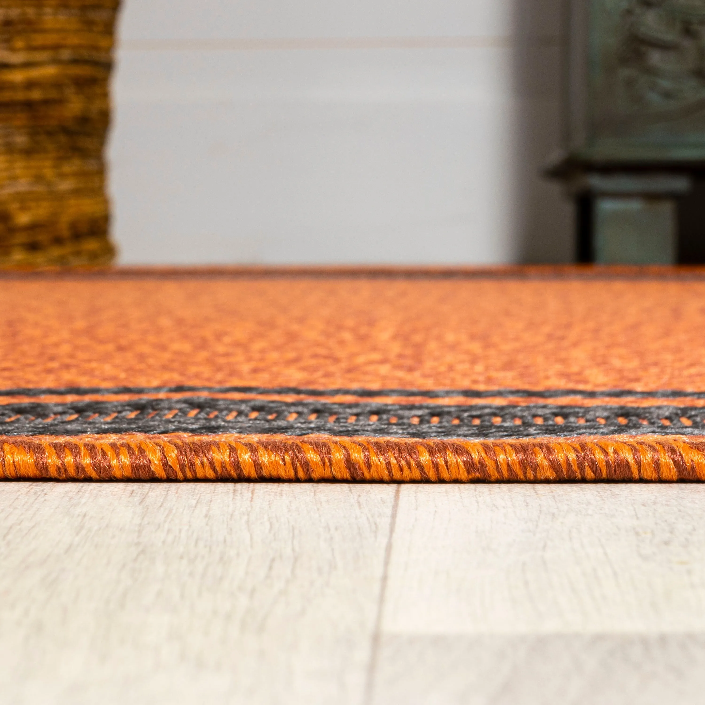 JONATHAN Y Haynes Modern Border Stripe Indoor/Outdoor Area Rug