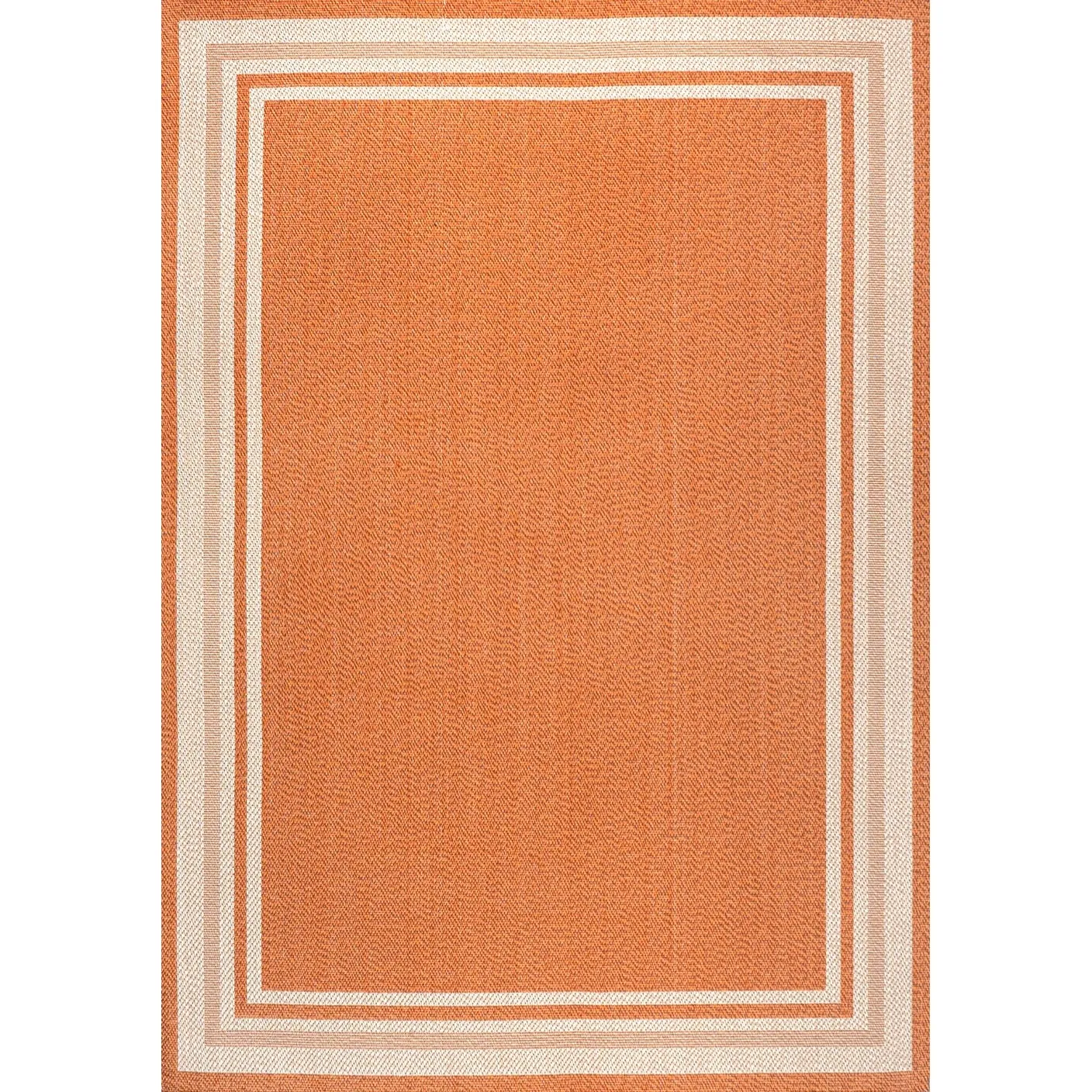 JONATHAN Y Haynes Modern Border Stripe Indoor/Outdoor Area Rug