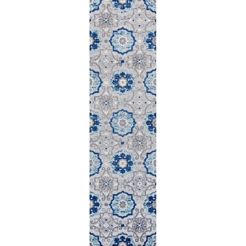 JONATHAN Y Julien Medallion Indoor/Outdoor Area Rug