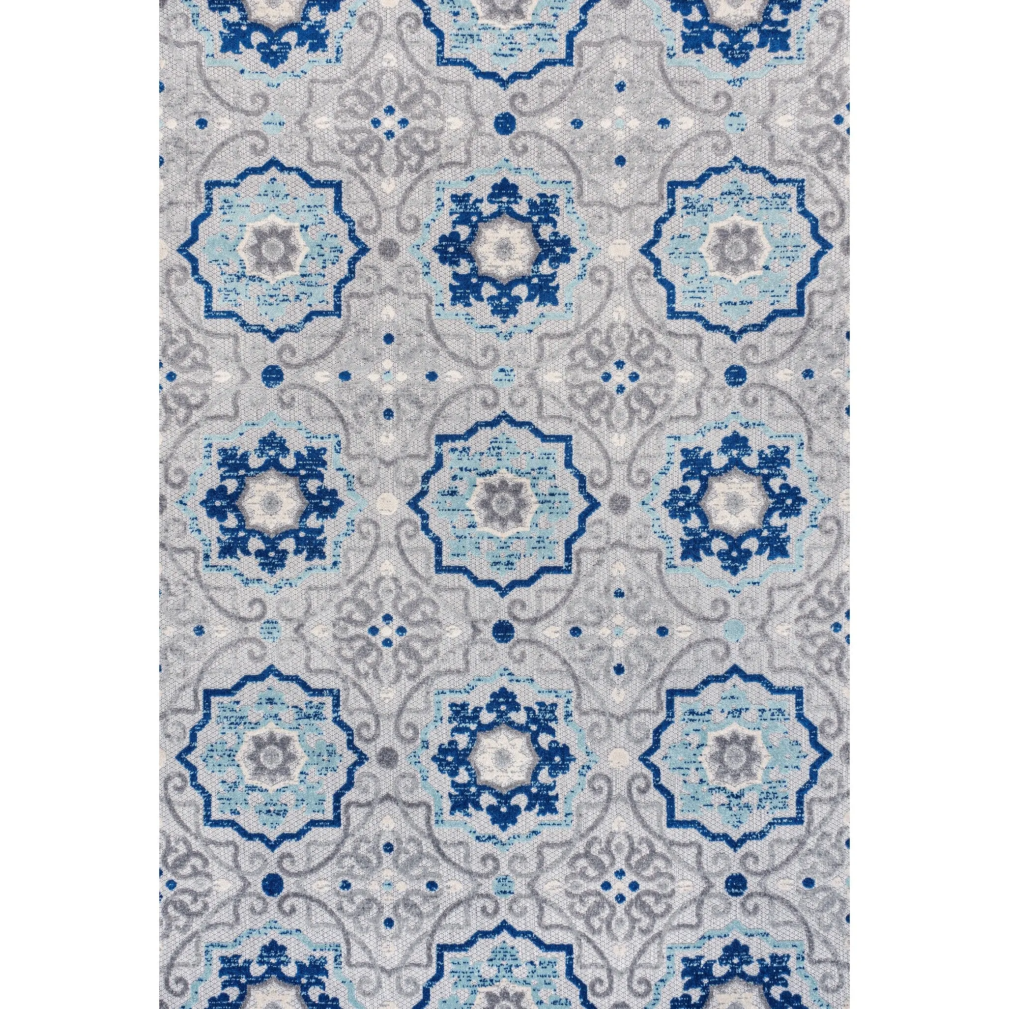 JONATHAN Y Julien Medallion Indoor/Outdoor Area Rug