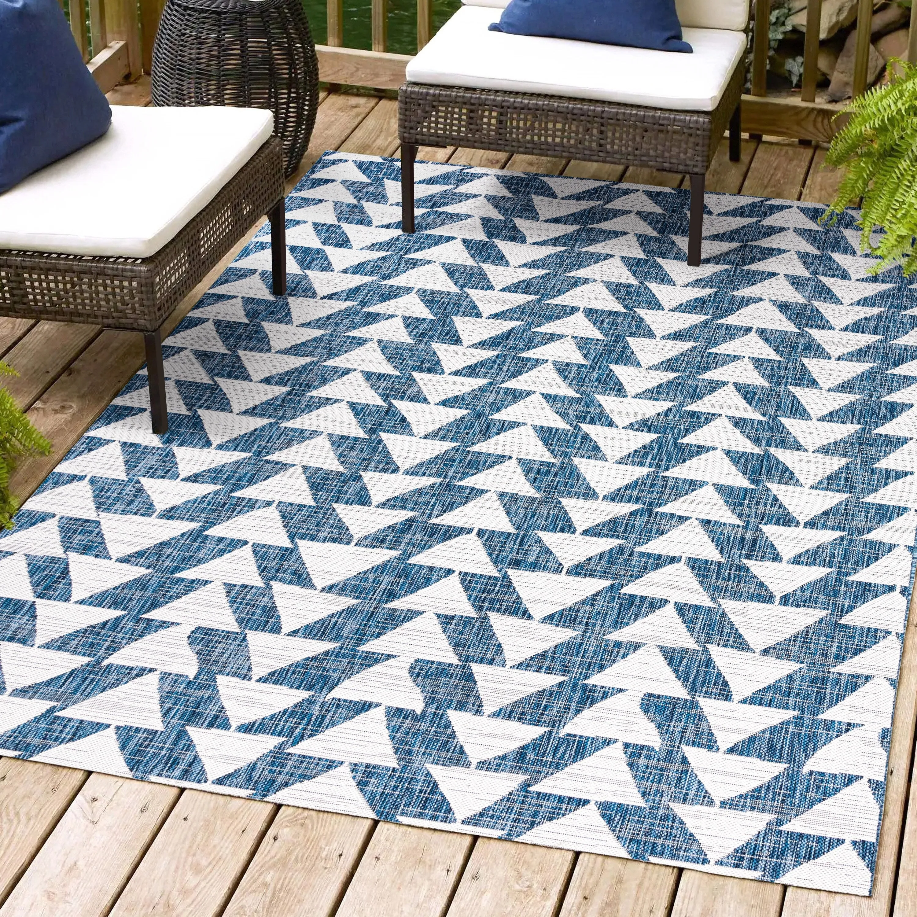 JONATHAN Y Marokko Modern Tribal Geometric Indoor/Outdoor Area Rug