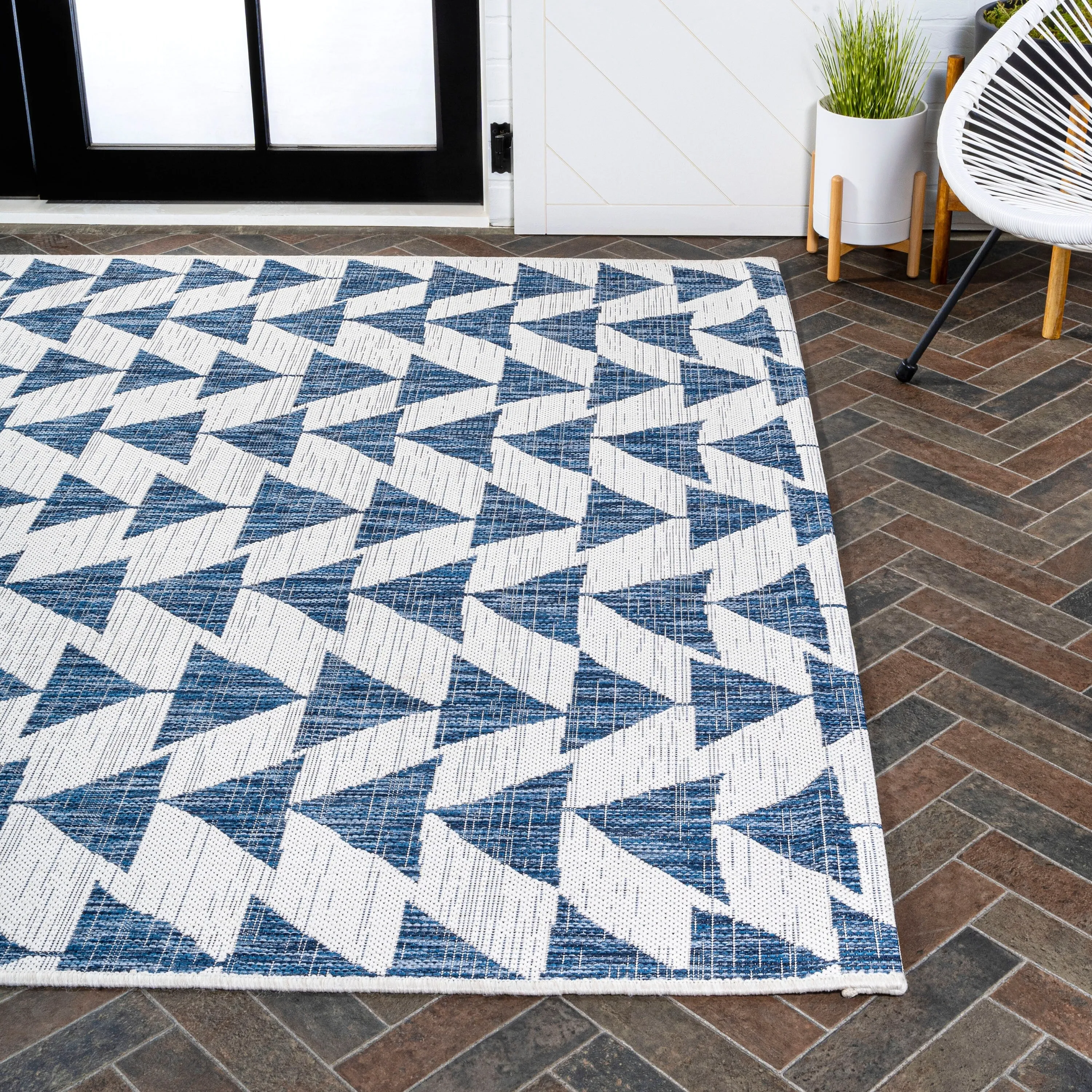 JONATHAN Y Marokko Modern Tribal Geometric Indoor/Outdoor Area Rug