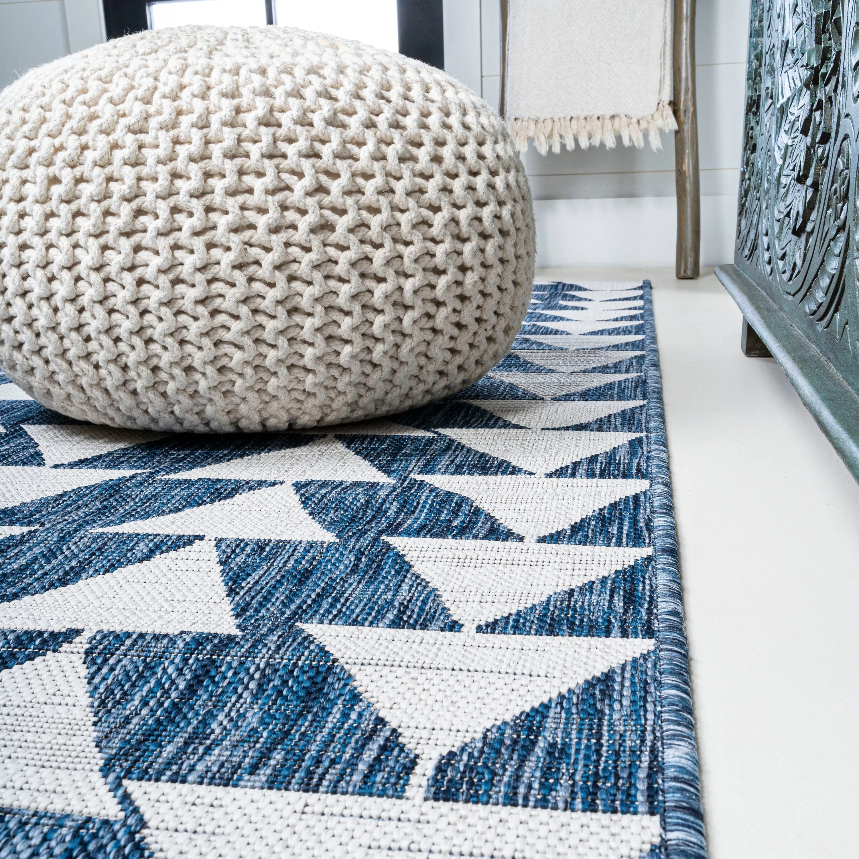 JONATHAN Y Marokko Modern Tribal Geometric Indoor/Outdoor Area Rug