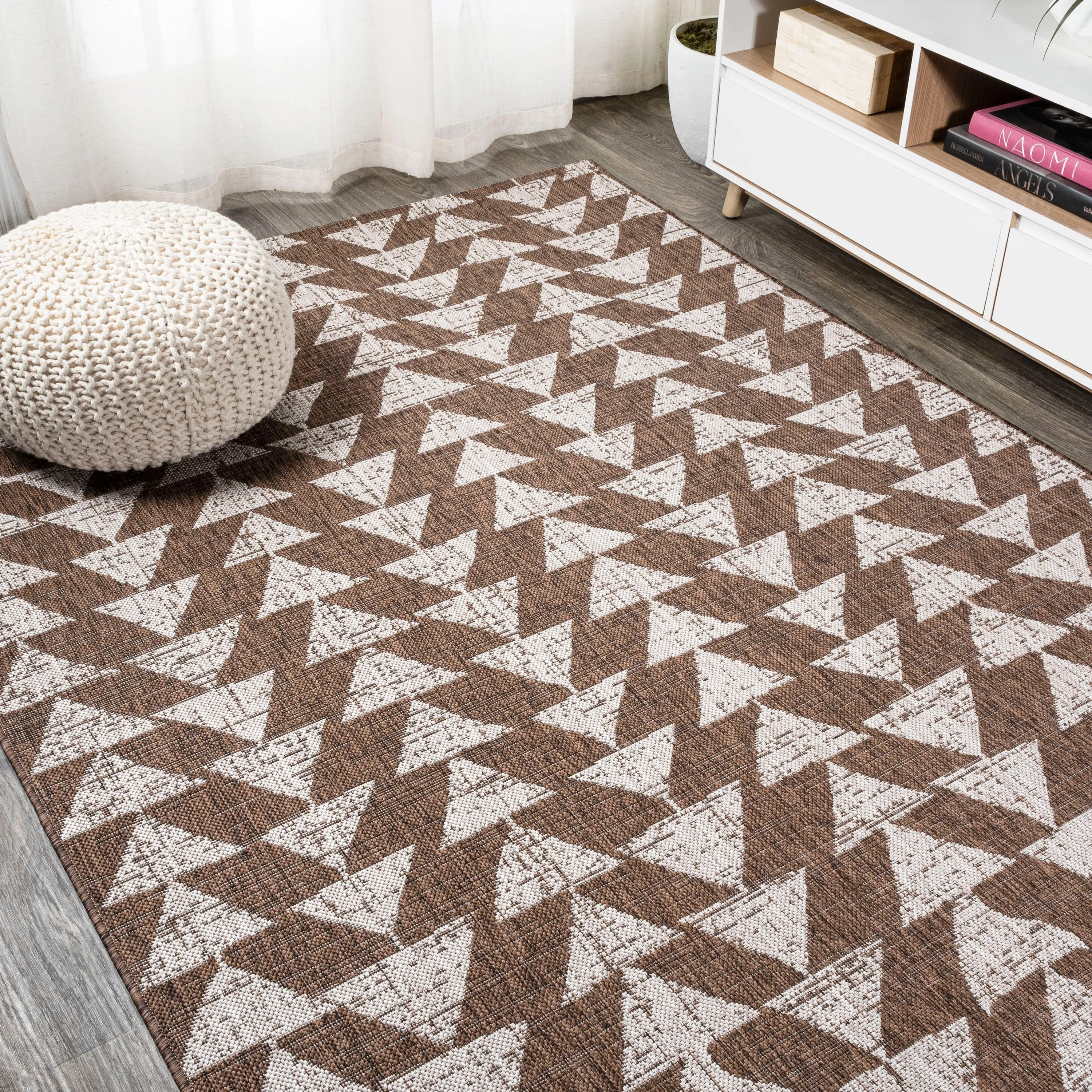 JONATHAN Y Marokko Modern Tribal Geometric Indoor/Outdoor Area Rug