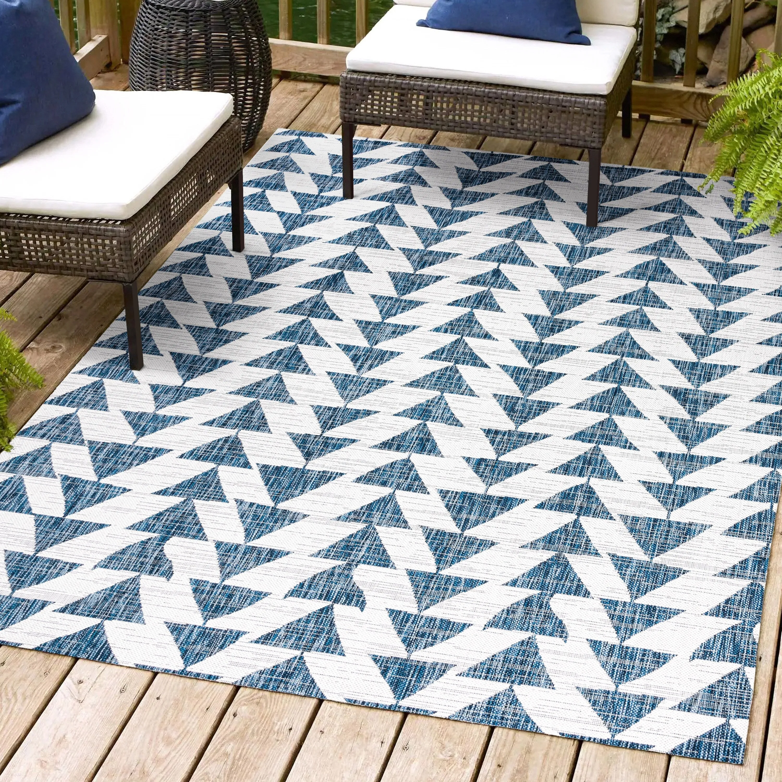 JONATHAN Y Marokko Modern Tribal Geometric Indoor/Outdoor Area Rug