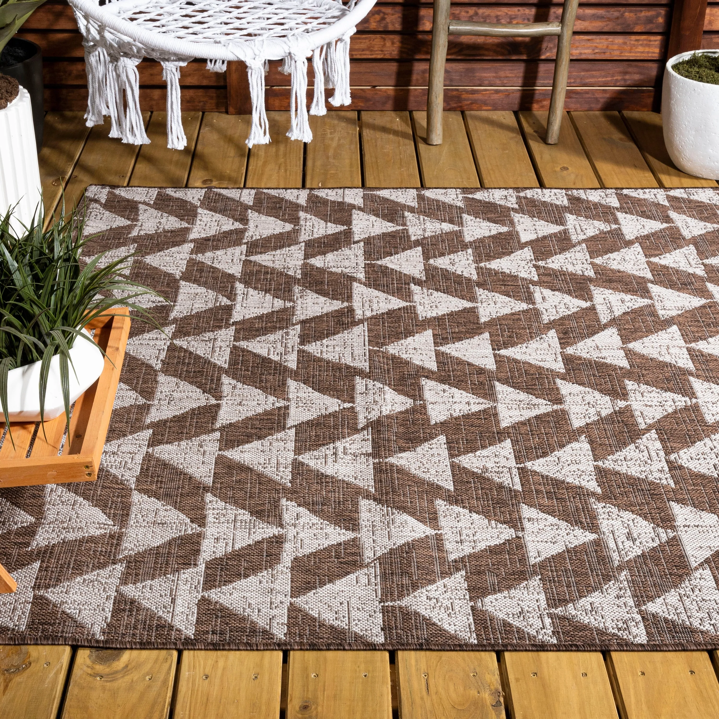 JONATHAN Y Marokko Modern Tribal Geometric Indoor/Outdoor Area Rug