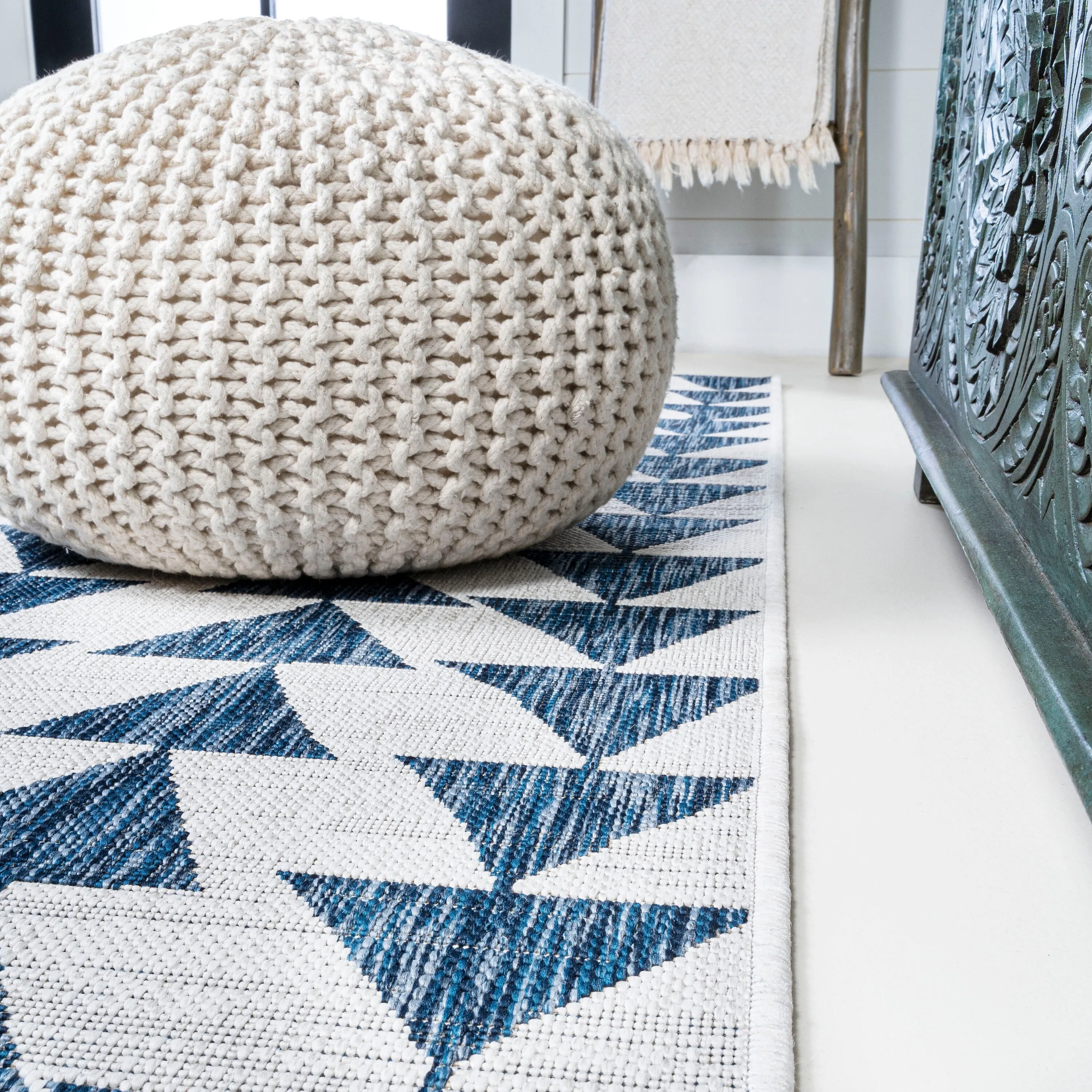 JONATHAN Y Marokko Modern Tribal Geometric Indoor/Outdoor Area Rug