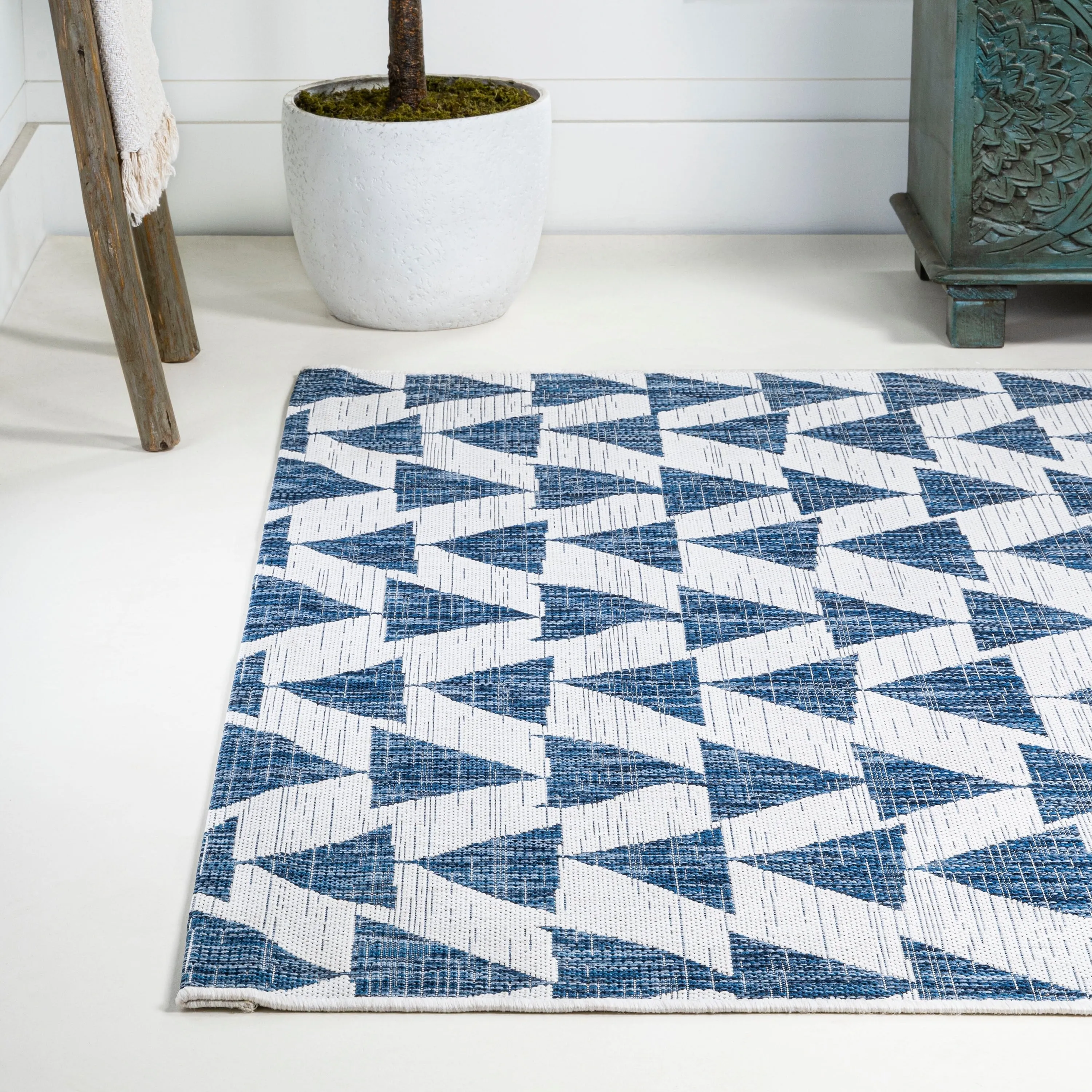 JONATHAN Y Marokko Modern Tribal Geometric Indoor/Outdoor Area Rug