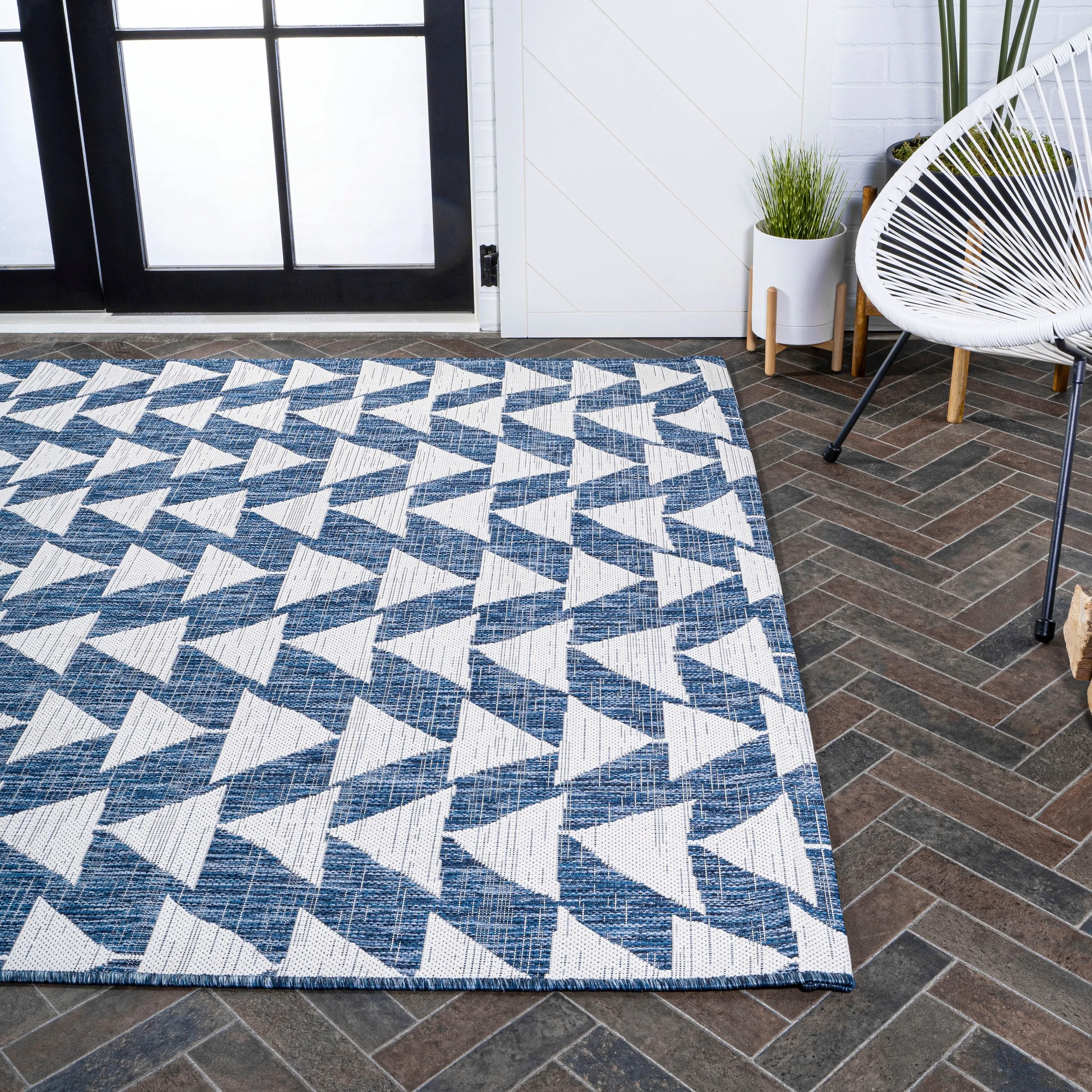 JONATHAN Y Marokko Modern Tribal Geometric Indoor/Outdoor Area Rug