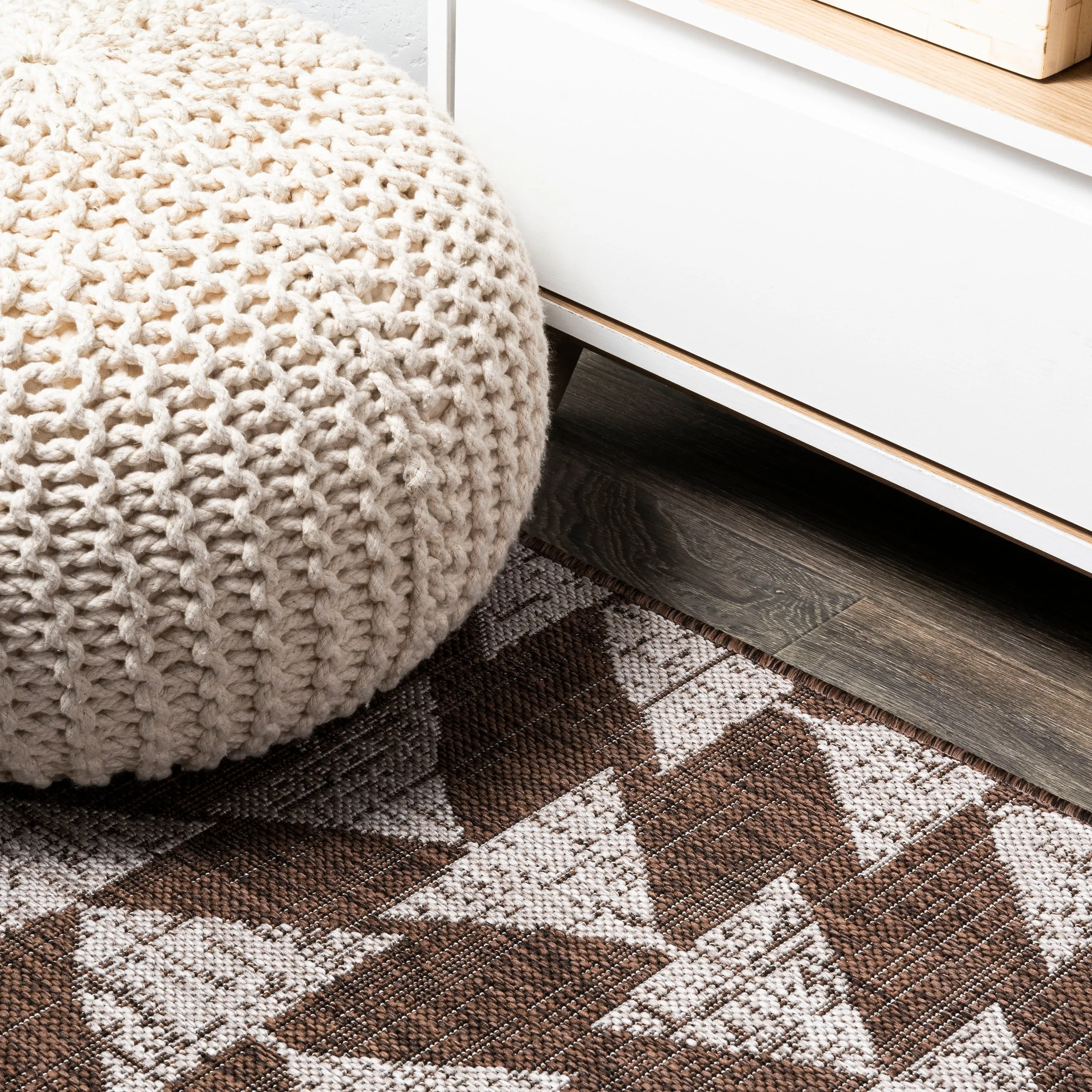 JONATHAN Y Marokko Modern Tribal Geometric Indoor/Outdoor Area Rug