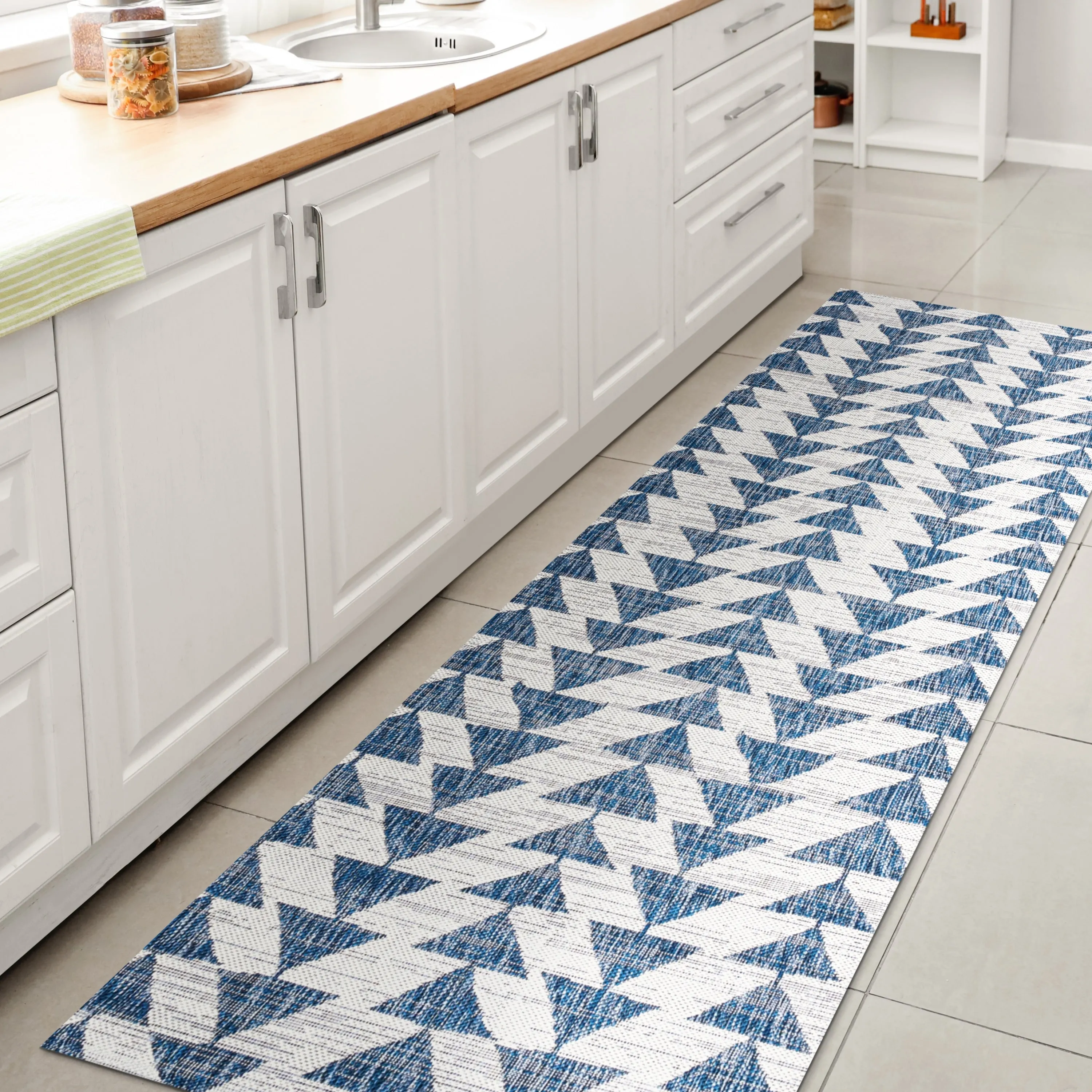 JONATHAN Y Marokko Modern Tribal Geometric Indoor/Outdoor Area Rug