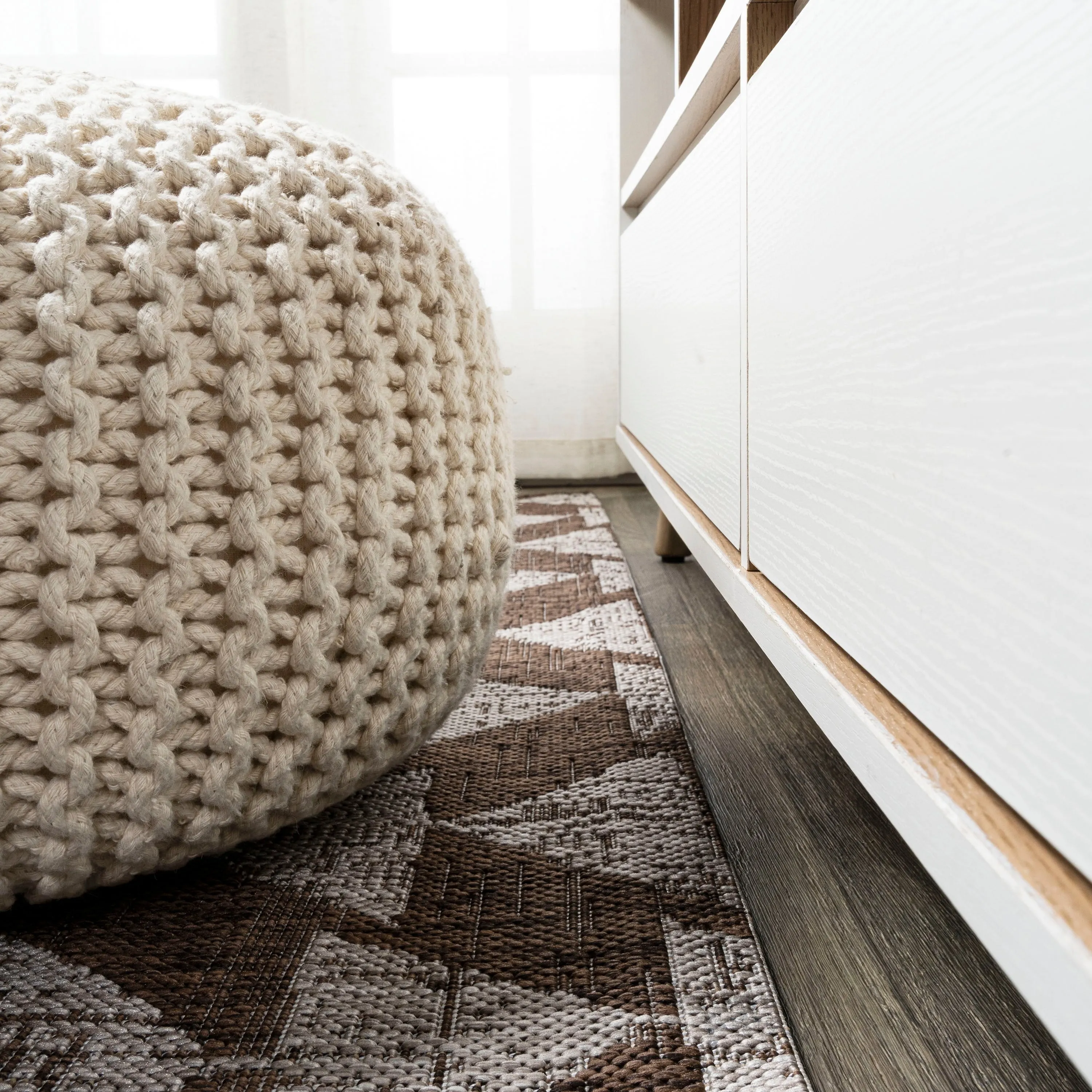 JONATHAN Y Marokko Modern Tribal Geometric Indoor/Outdoor Area Rug