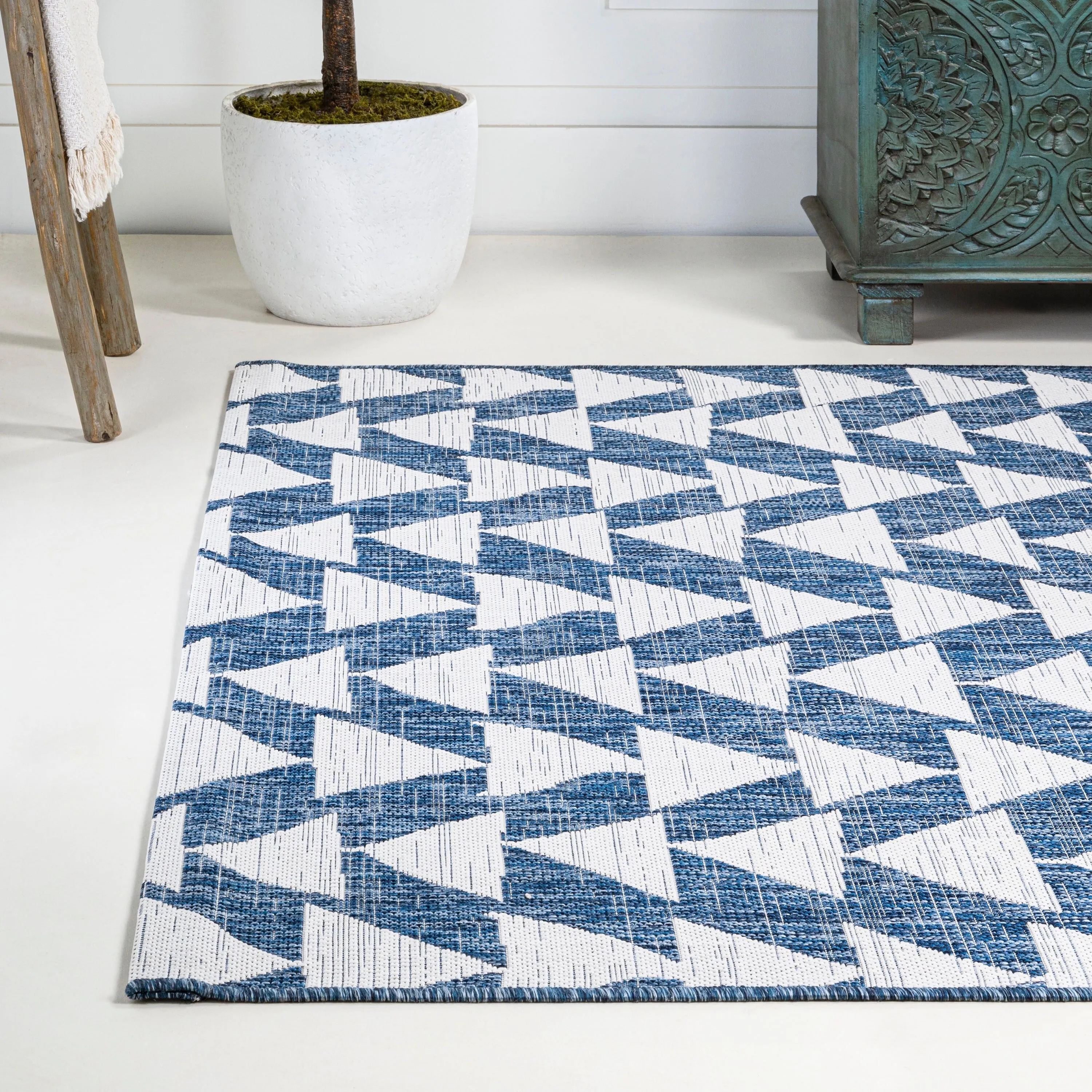 JONATHAN Y Marokko Modern Tribal Geometric Indoor/Outdoor Area Rug