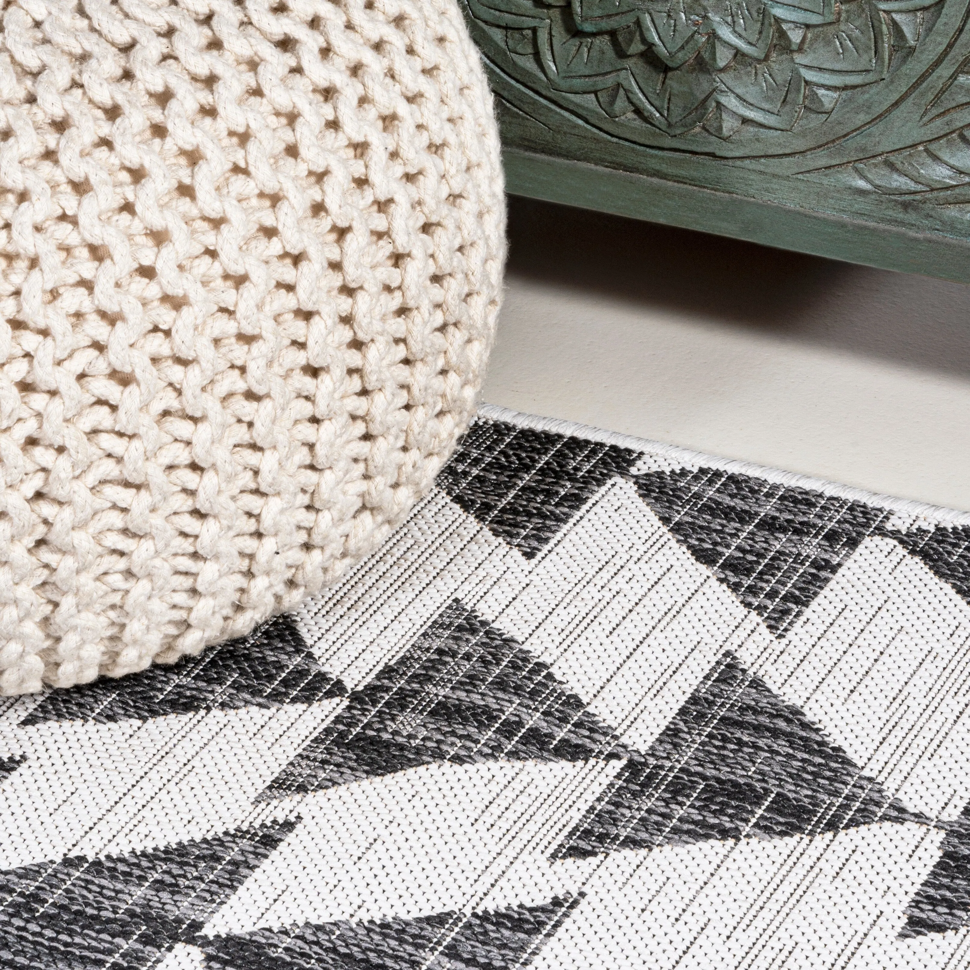 JONATHAN Y Marokko Modern Tribal Geometric Indoor/Outdoor Area Rug