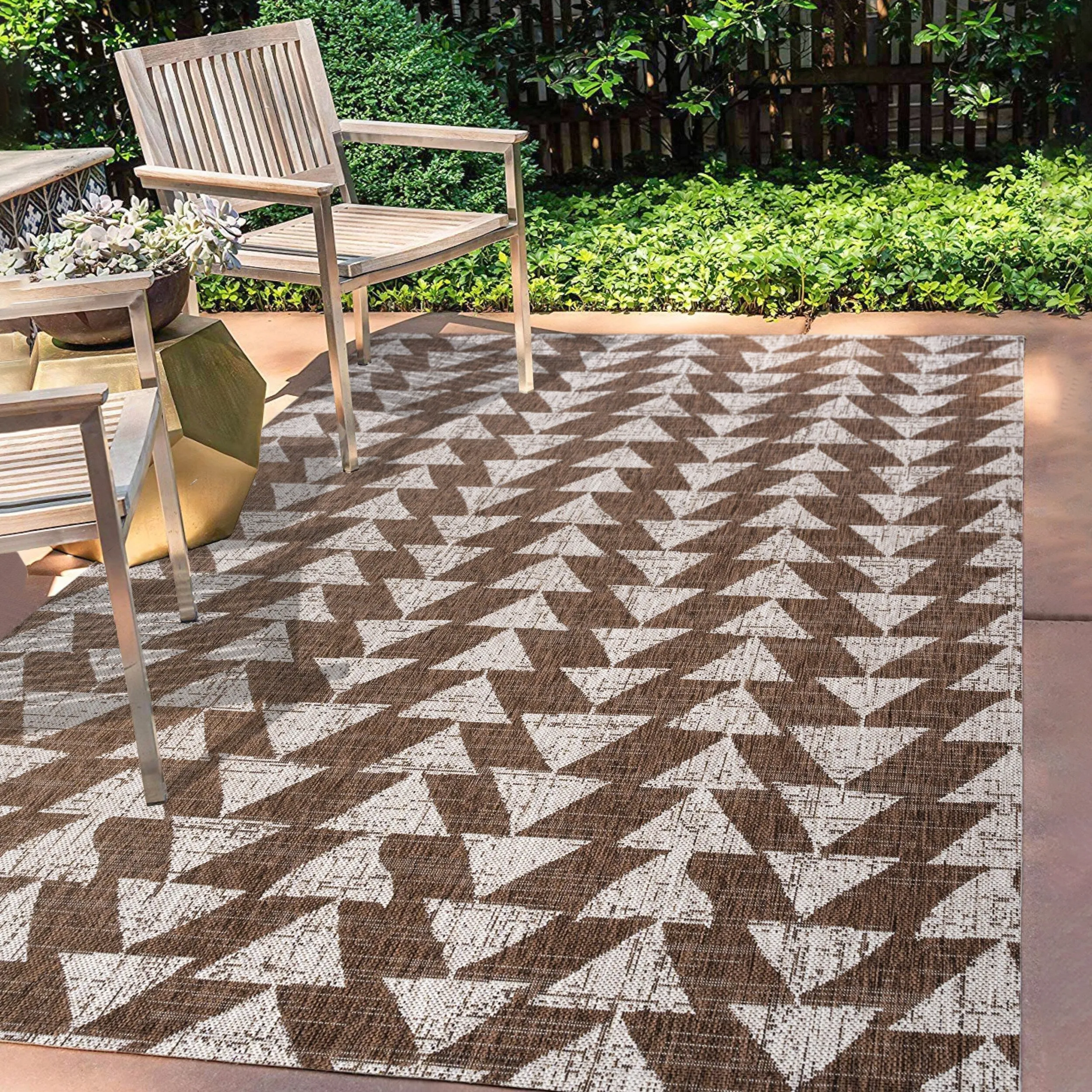 JONATHAN Y Marokko Modern Tribal Geometric Indoor/Outdoor Area Rug