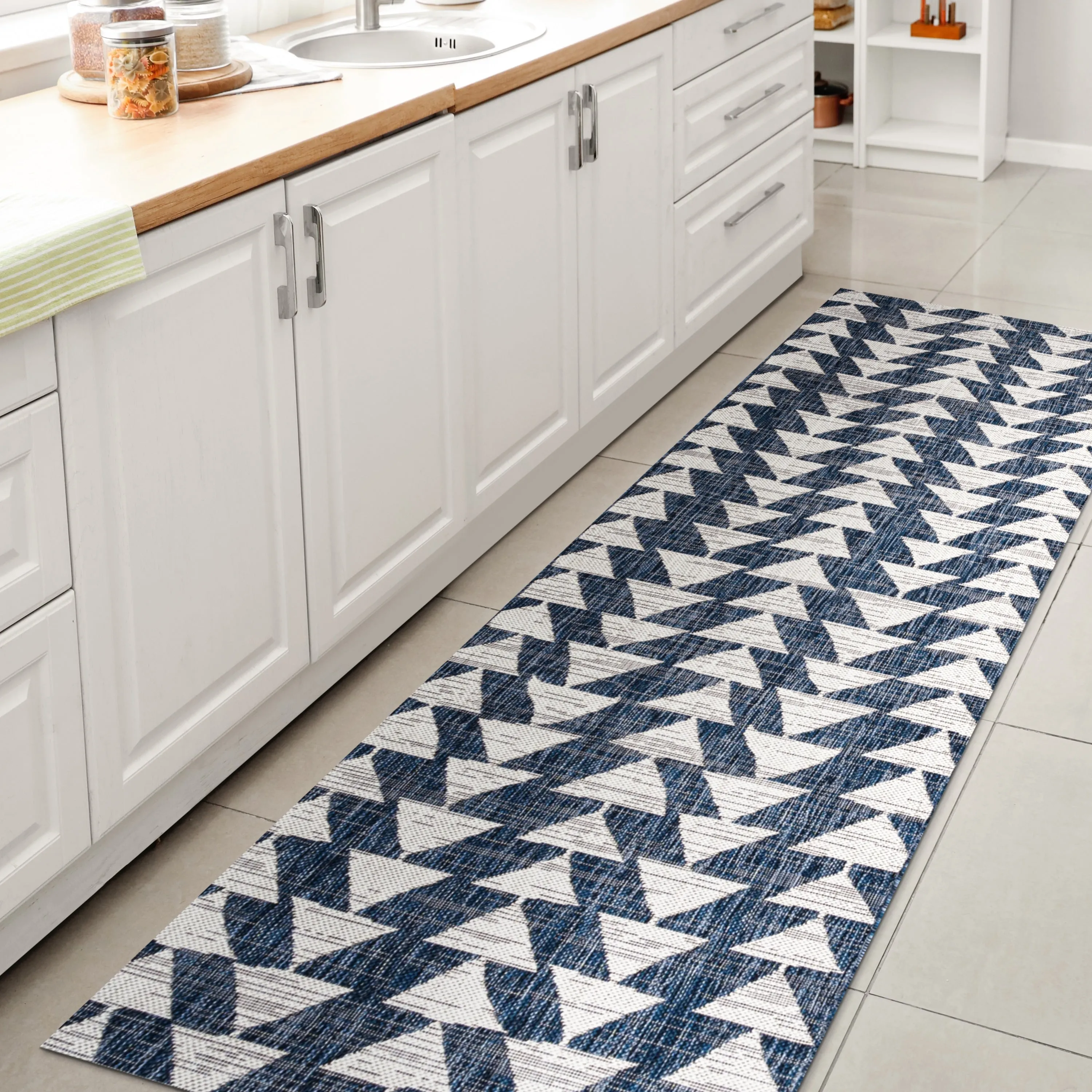 JONATHAN Y Marokko Modern Tribal Geometric Indoor/Outdoor Area Rug