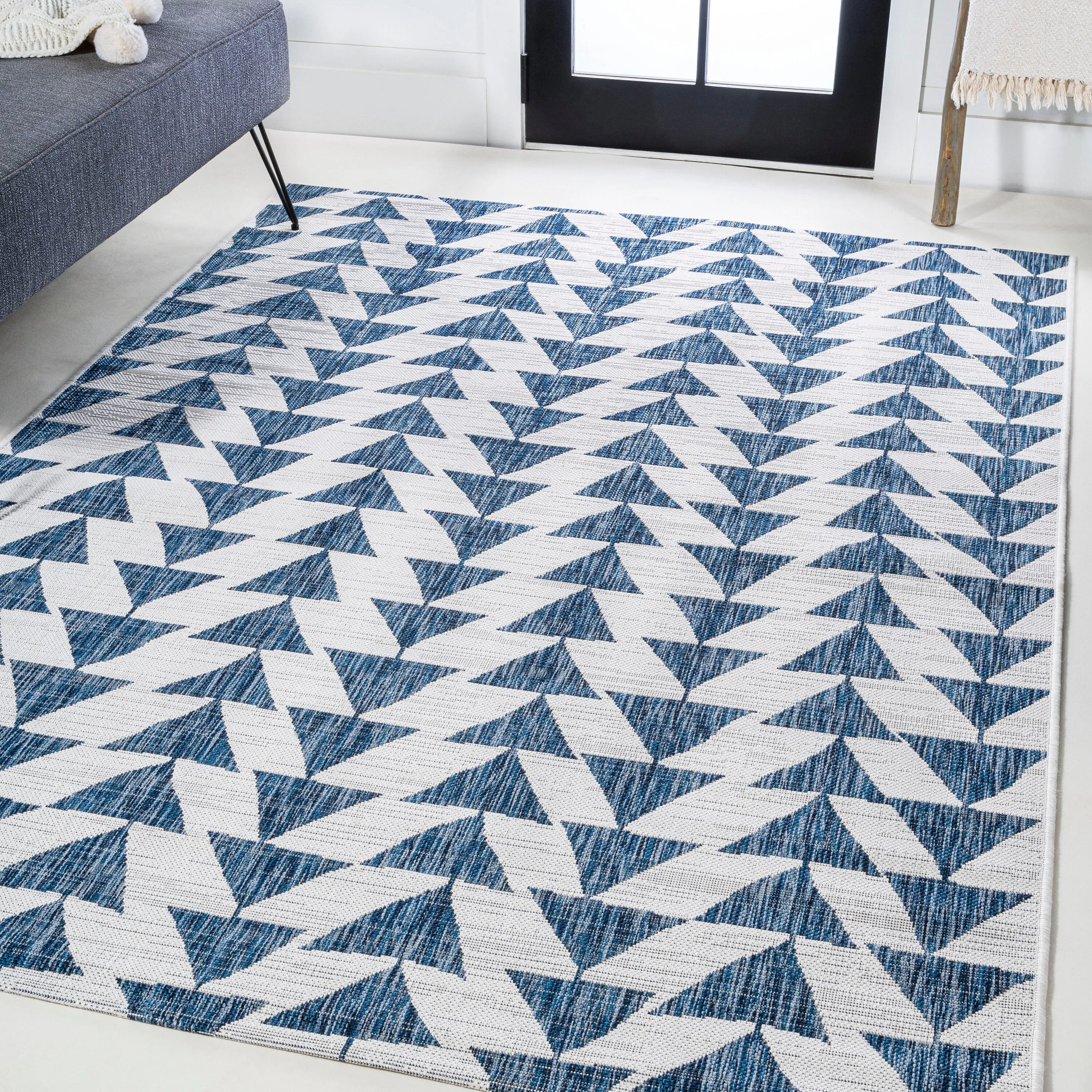JONATHAN Y Marokko Modern Tribal Geometric Indoor/Outdoor Area Rug