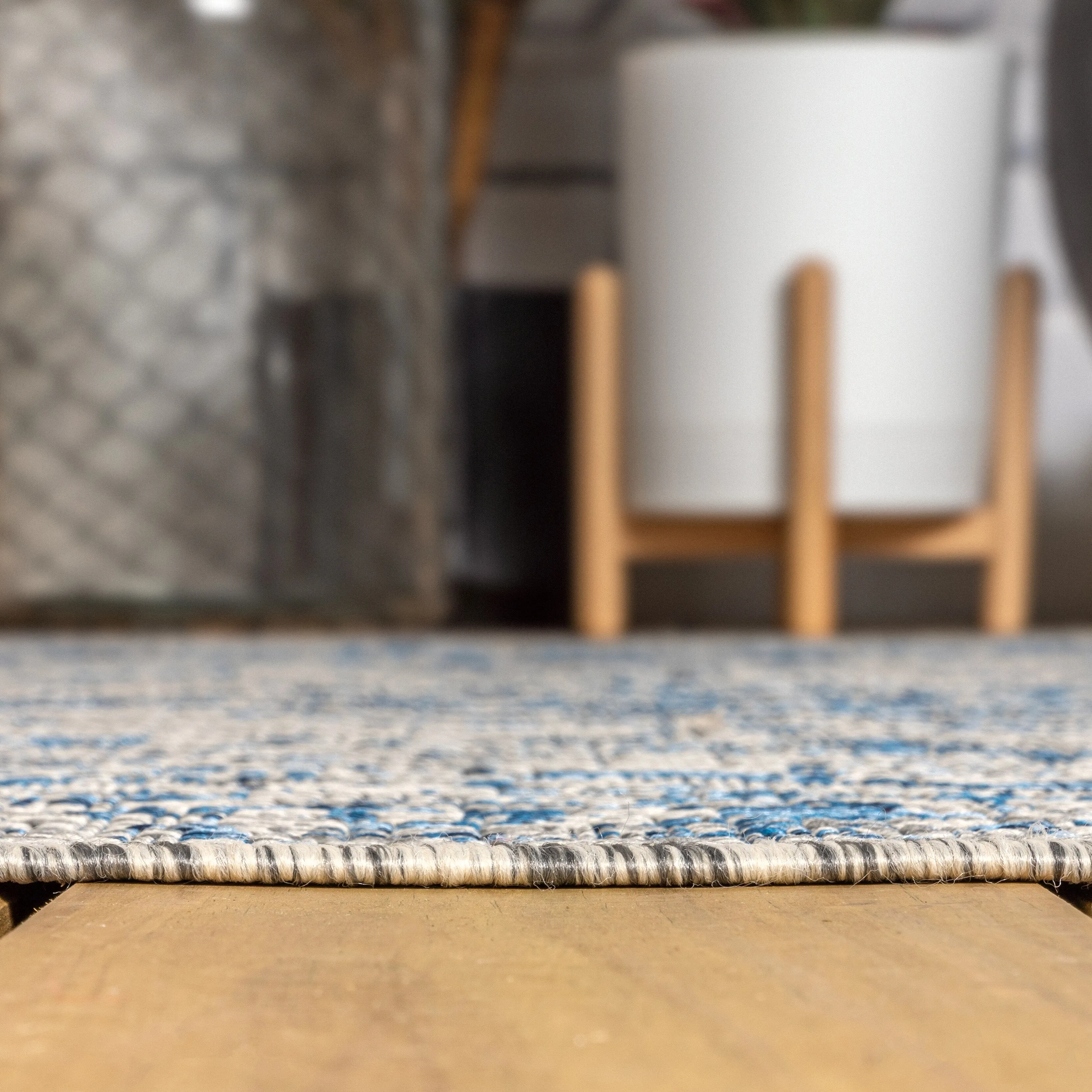 JONATHAN Y Palazzo Boho Medallion Textured Weave Indoor/Outdoor Area Rug