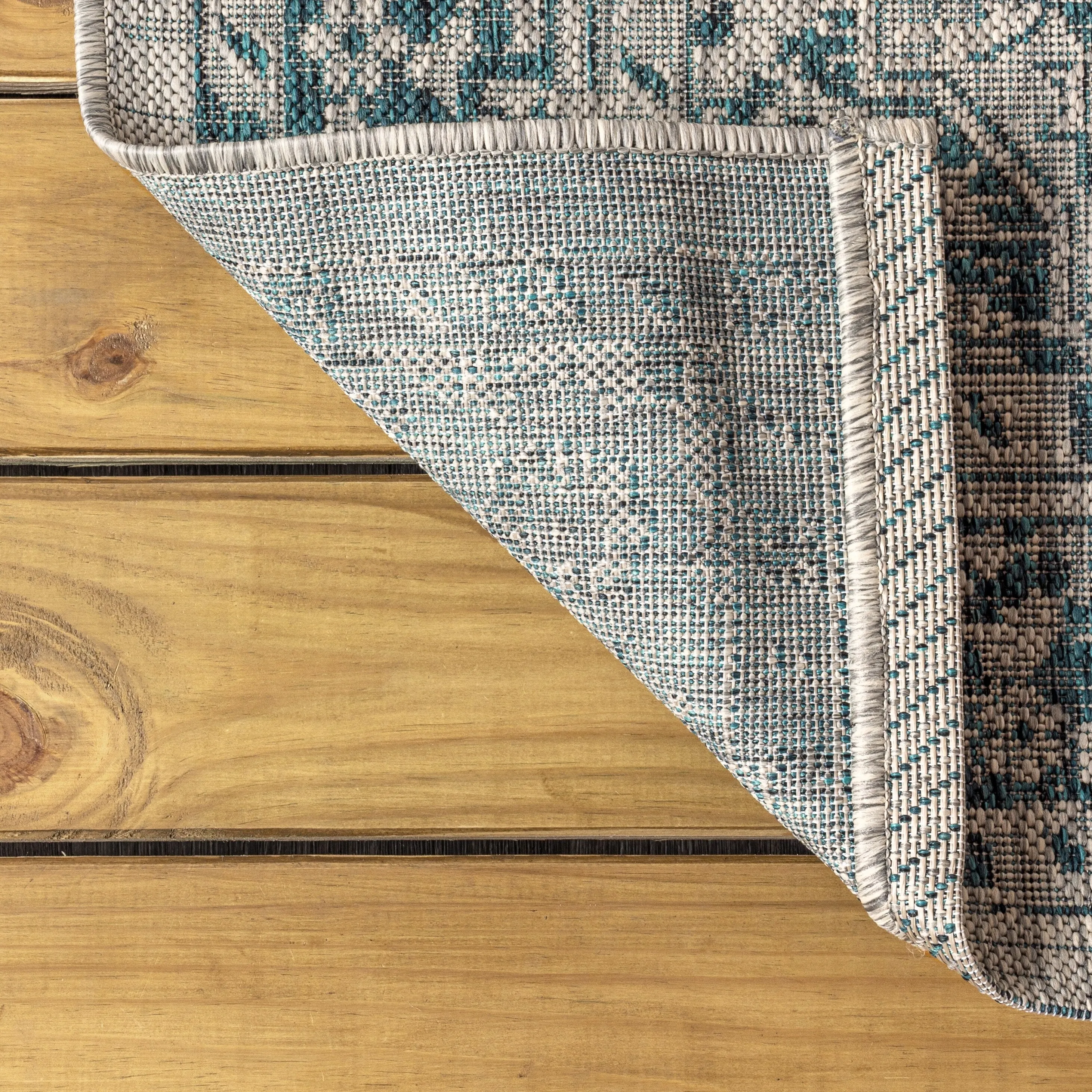 JONATHAN Y Palazzo Boho Medallion Textured Weave Indoor/Outdoor Area Rug