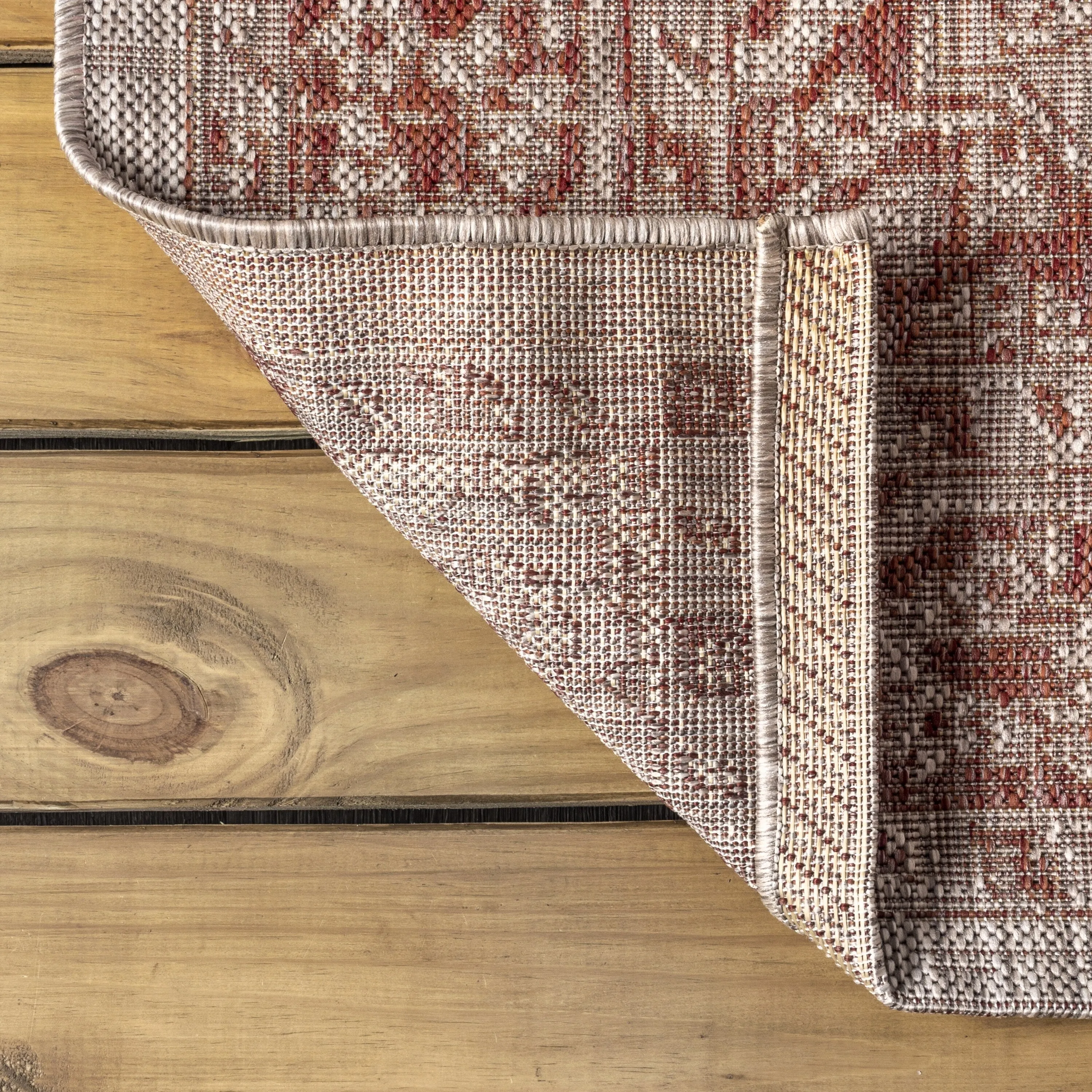 JONATHAN Y Palazzo Boho Medallion Textured Weave Indoor/Outdoor Area Rug