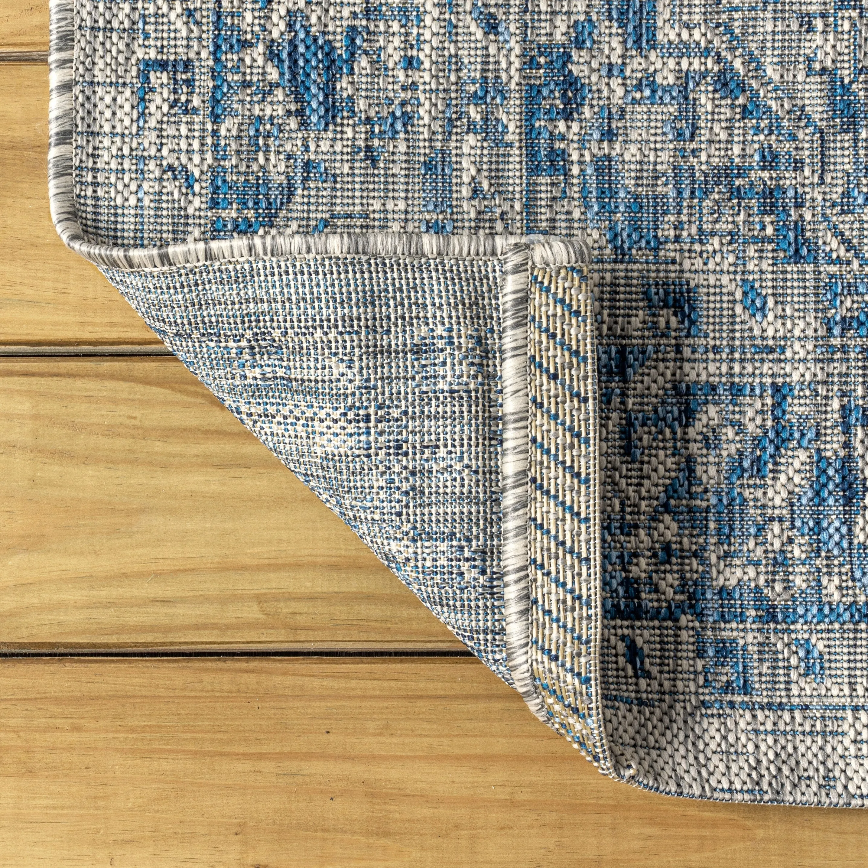 JONATHAN Y Palazzo Boho Medallion Textured Weave Indoor/Outdoor Area Rug
