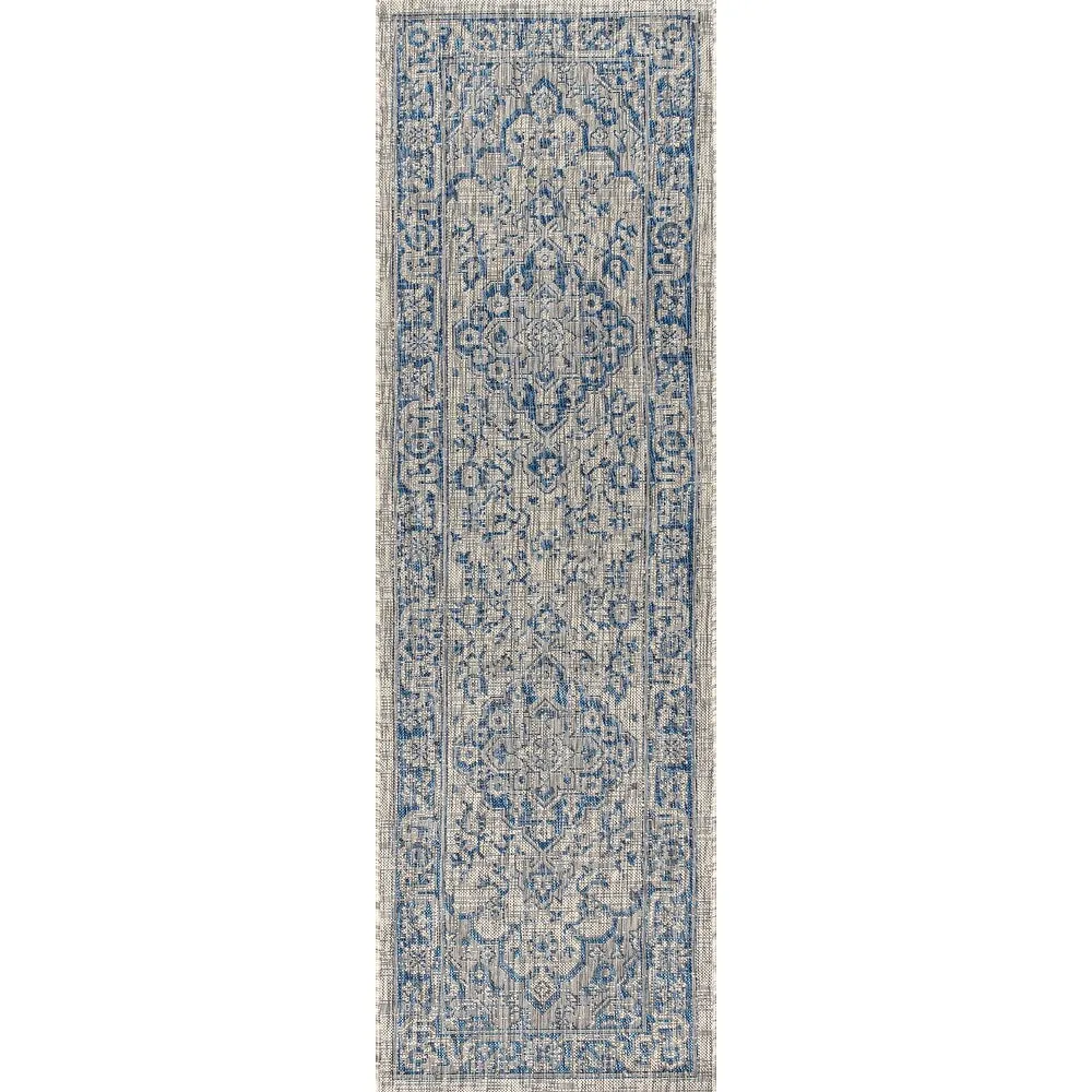JONATHAN Y Palazzo Boho Medallion Textured Weave Indoor/Outdoor Area Rug