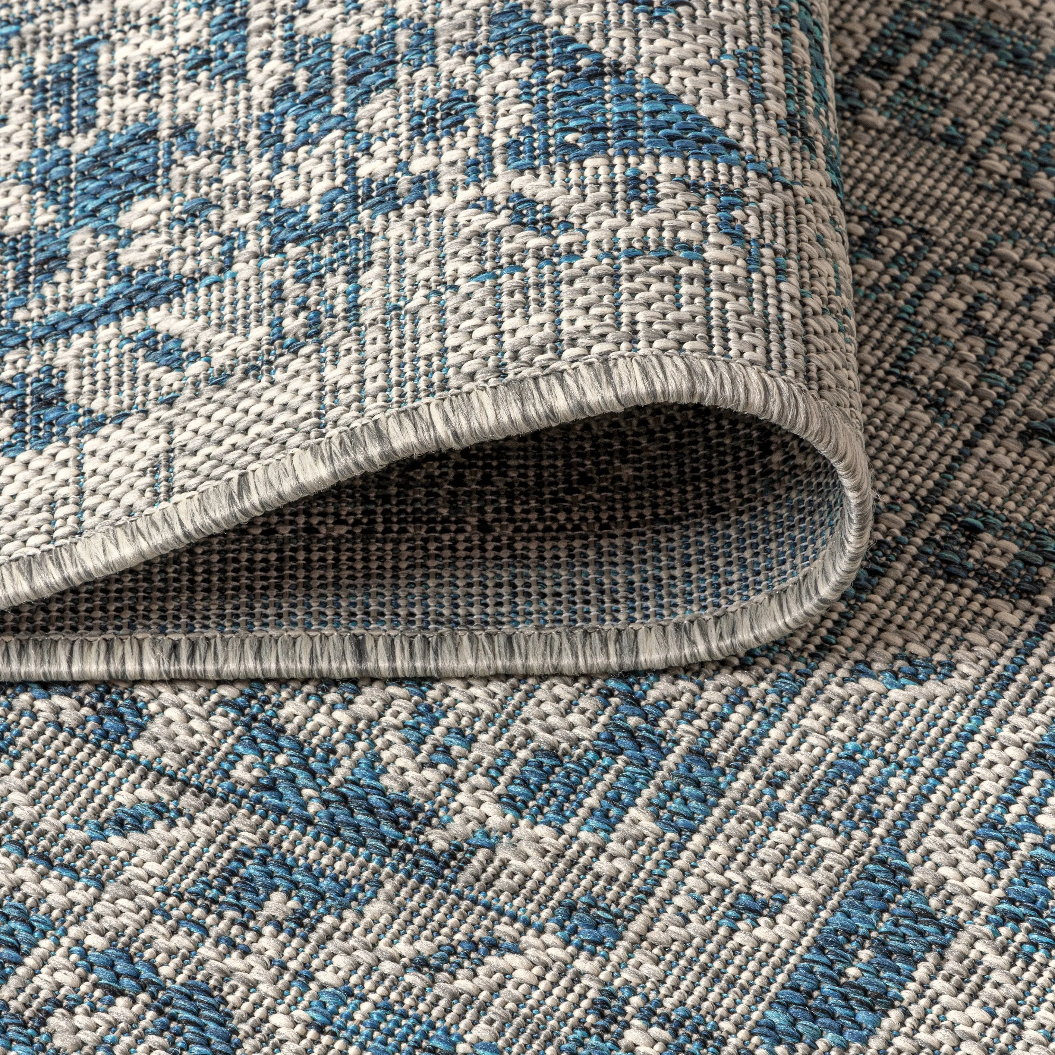 JONATHAN Y Palazzo Boho Medallion Textured Weave Indoor/Outdoor Area Rug