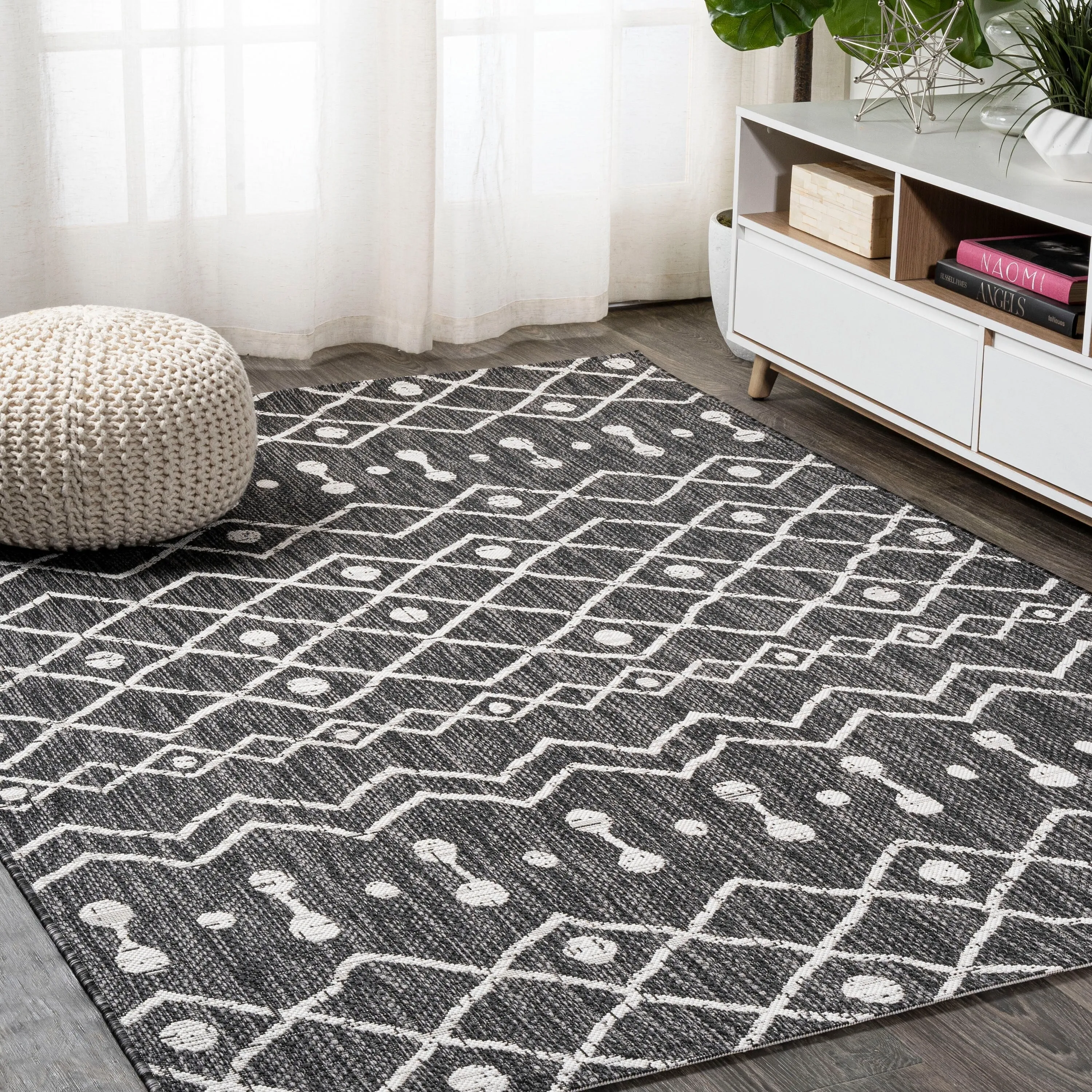 JONATHAN Y Tokay Tribal Bohemian Indoor/Outdoor Area Rug