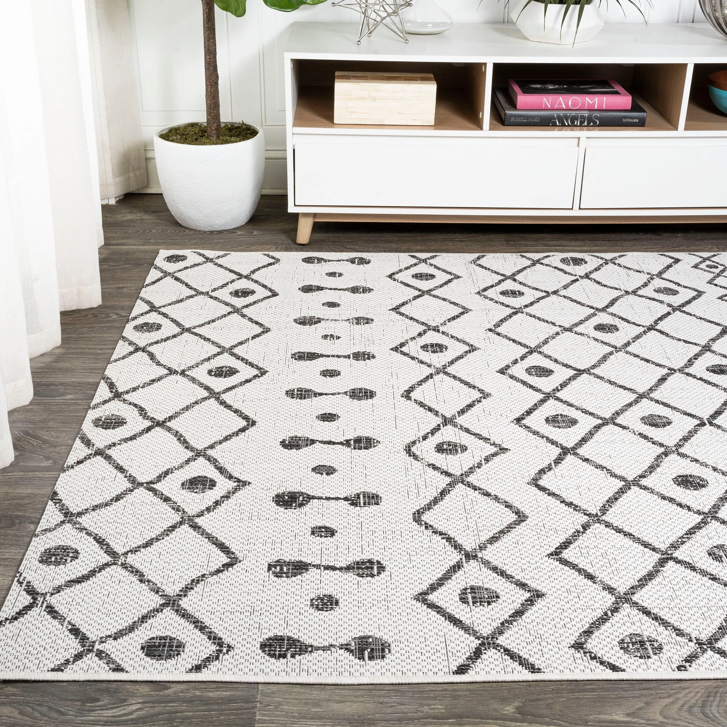 JONATHAN Y Tokay Tribal Bohemian Indoor/Outdoor Area Rug