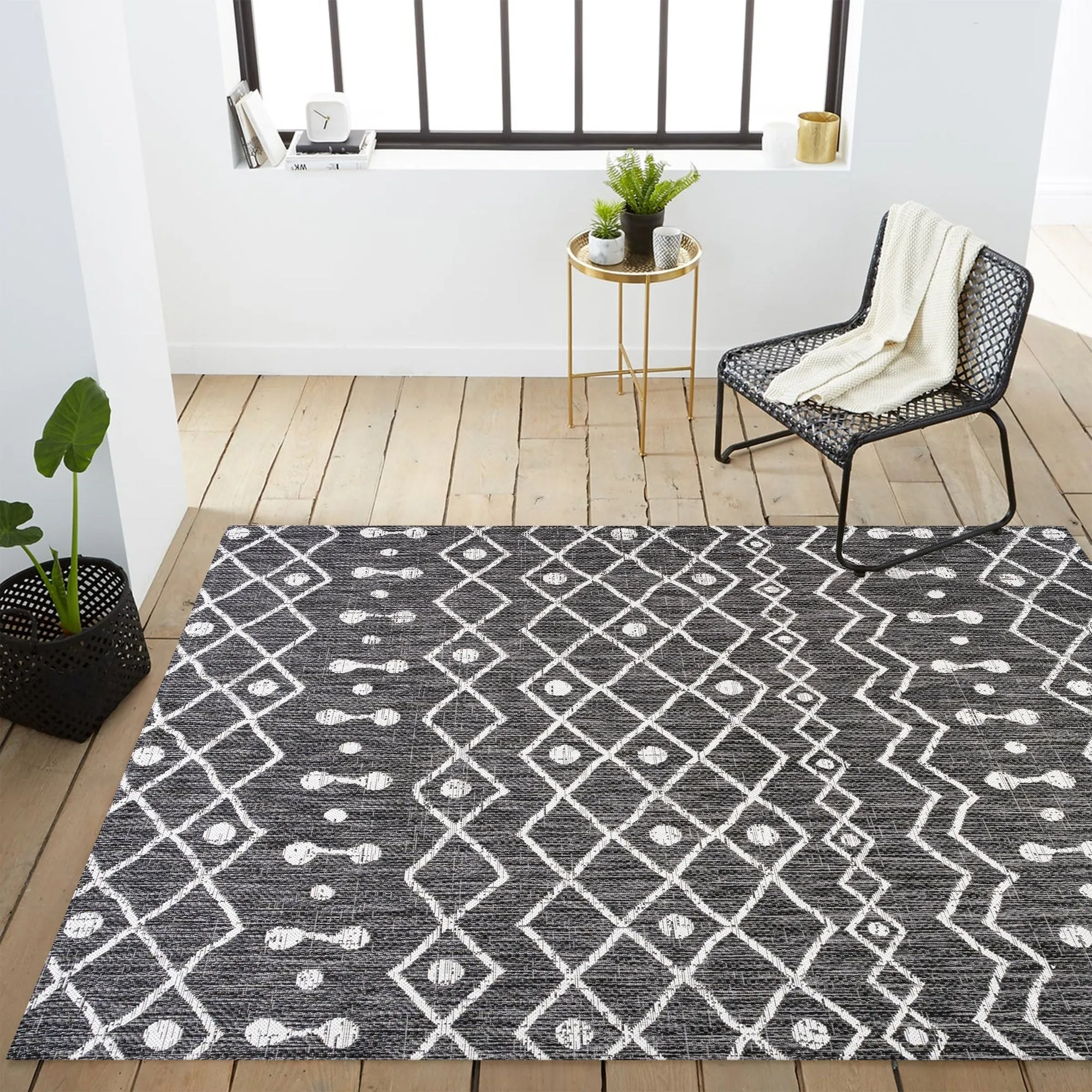 JONATHAN Y Tokay Tribal Bohemian Indoor/Outdoor Area Rug