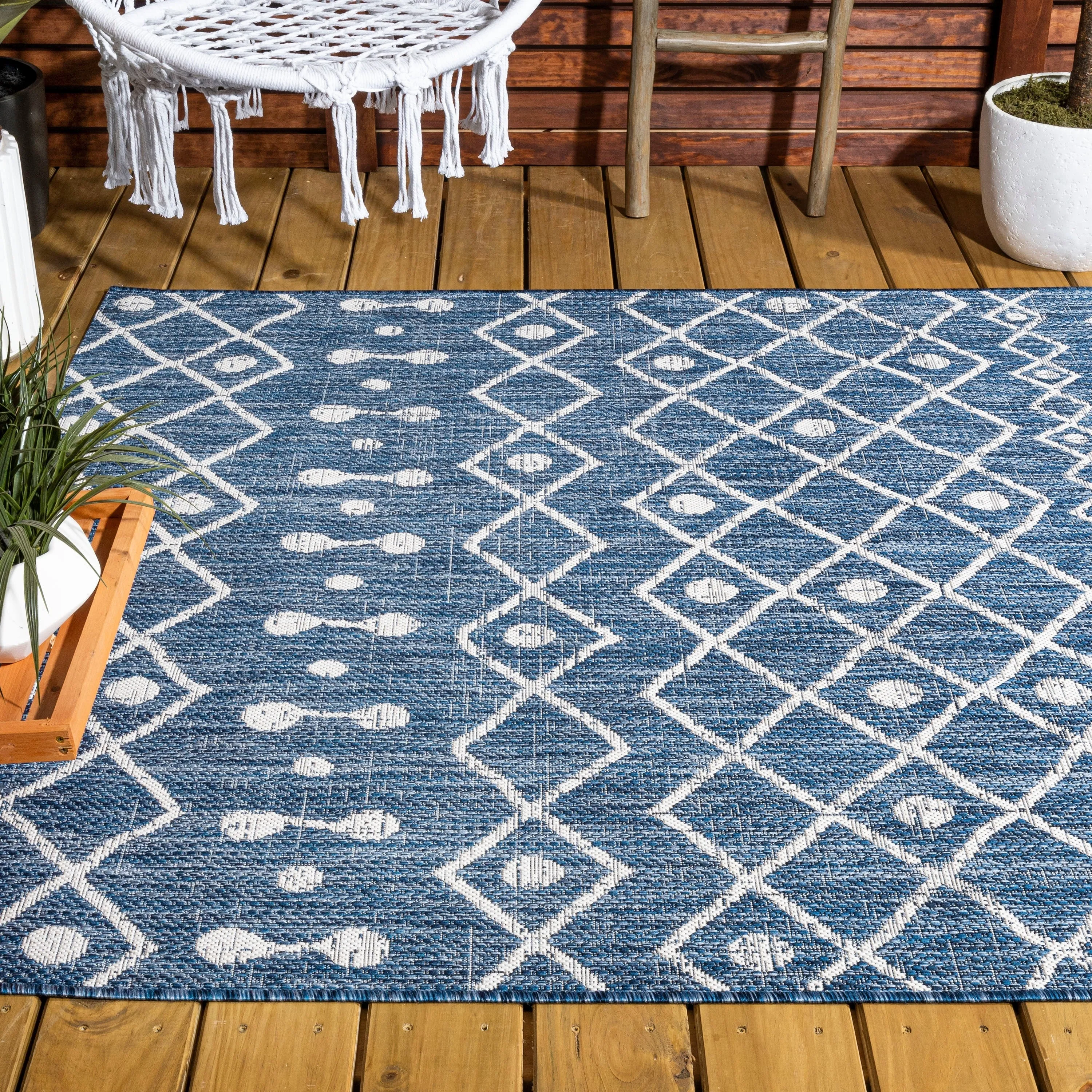 JONATHAN Y Tokay Tribal Bohemian Indoor/Outdoor Area Rug