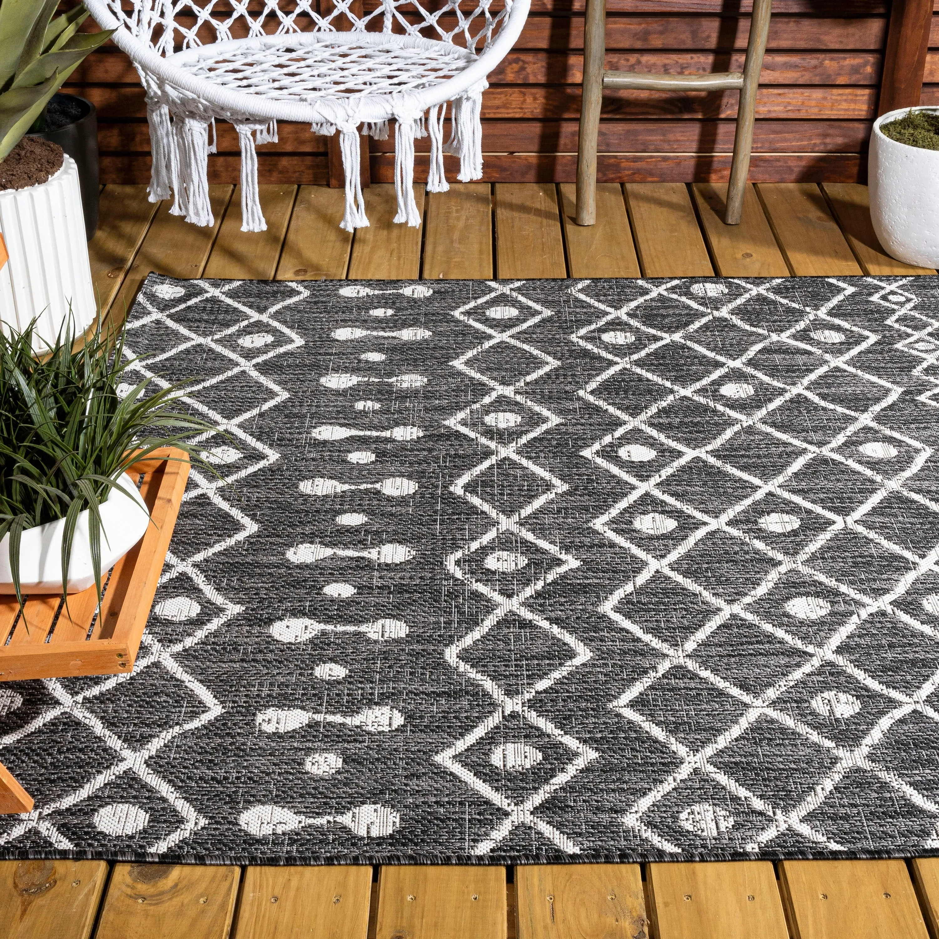 JONATHAN Y Tokay Tribal Bohemian Indoor/Outdoor Area Rug